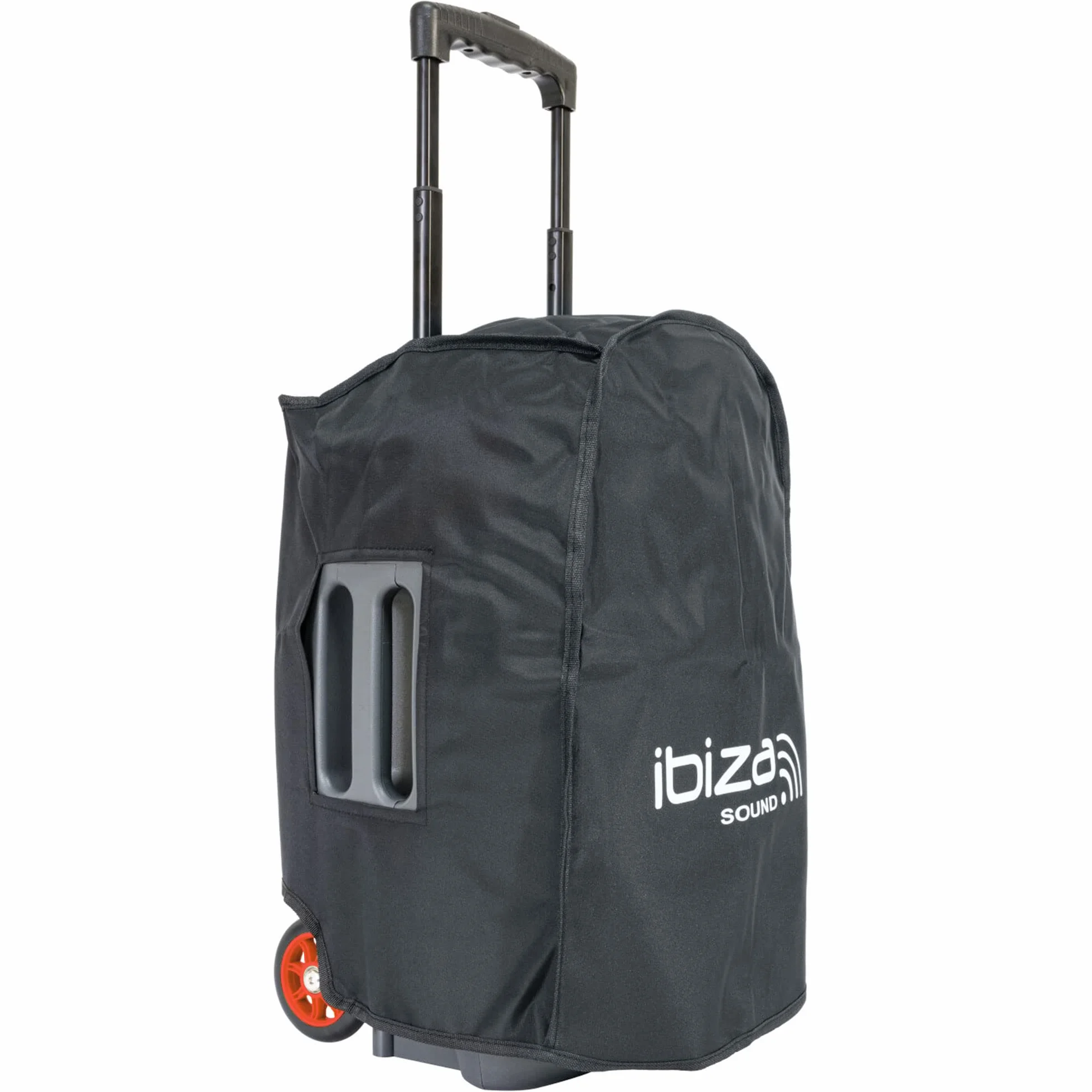 Ibiza - PORT12UHF-MKII-TWS - Przenośny głośnik 12"/700W MAX z 2 mikrofonami (UHF), pilotem zdalnego sterowania i pokrowcem ochronnym - Bluetooth, USB, SD i TWS - autonomia od 5 do 7h