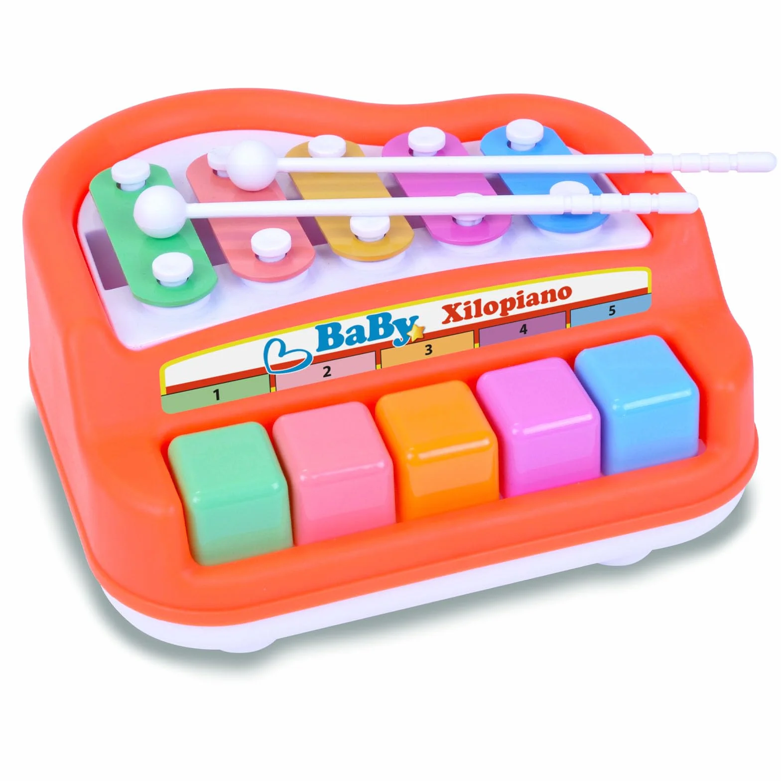 Bontempi Bontempi550520 dziecięce ksylopiano, wiele kolorów