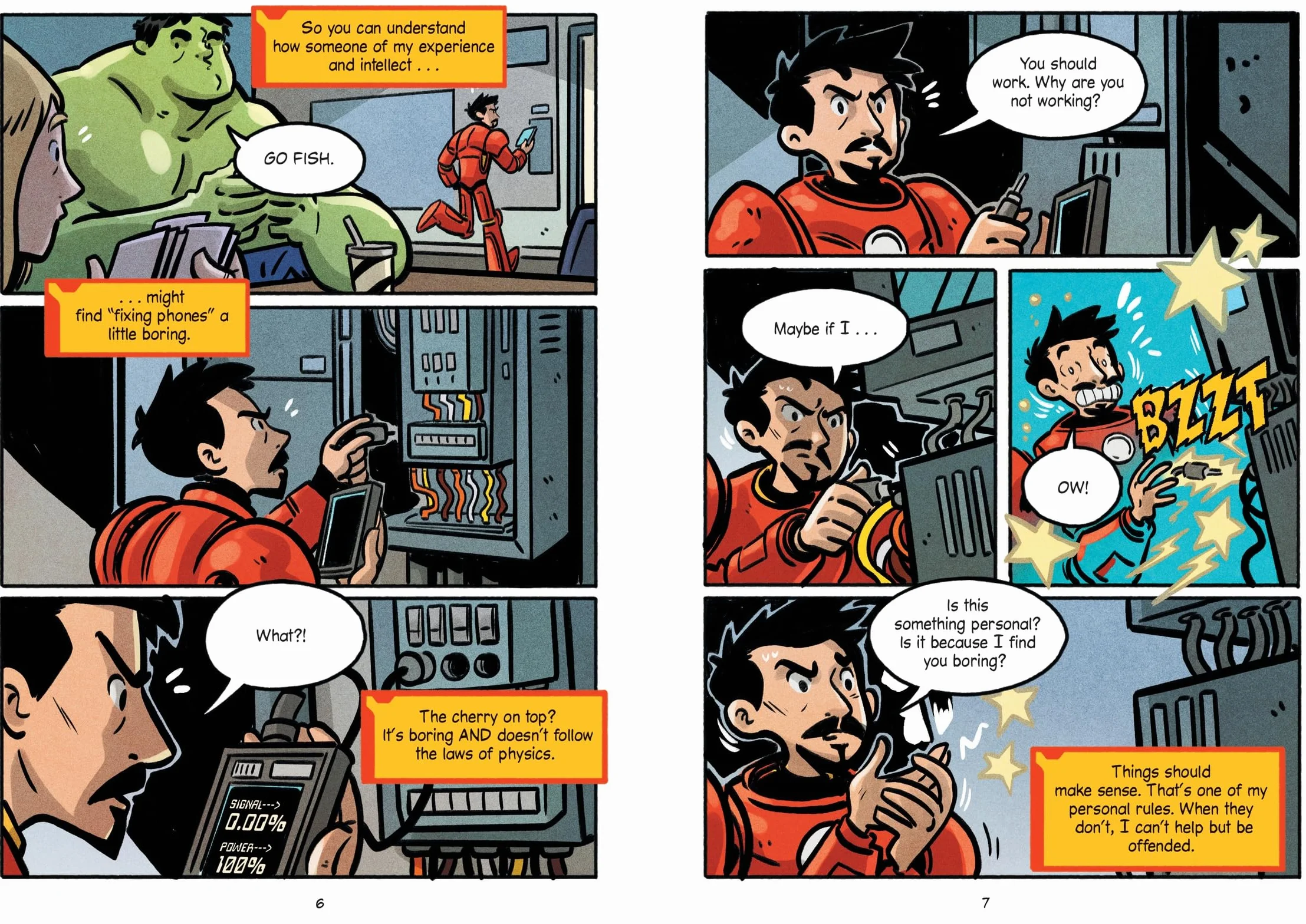 Iron Man: Something Strange! (a Mighty Marvel Team-Up): An Original Graphic Novel: Volume 4