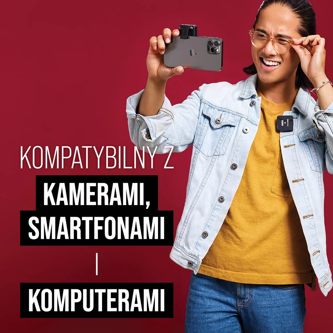 RØDE Wigo Ii Dual System Mikrofonowy, Czarny, 1 Zestaw