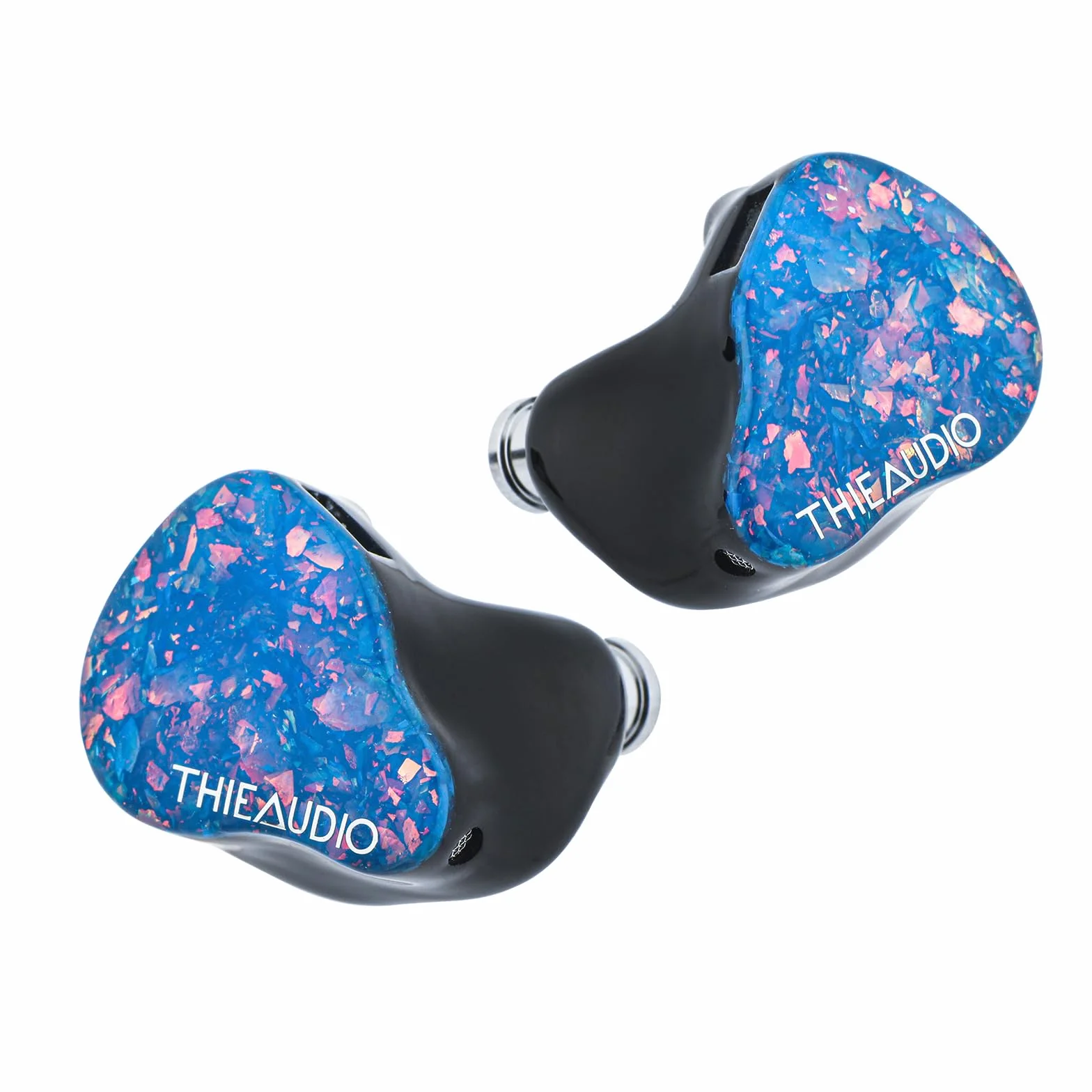 Linsoul THIEAUDIO Hype 4 2DD+4BA In Ear Monitor, słuchawki douszne HiFi IEM z balansem tonalnym, odłączanym 2-pinowym kablem OCC (Niebieski)