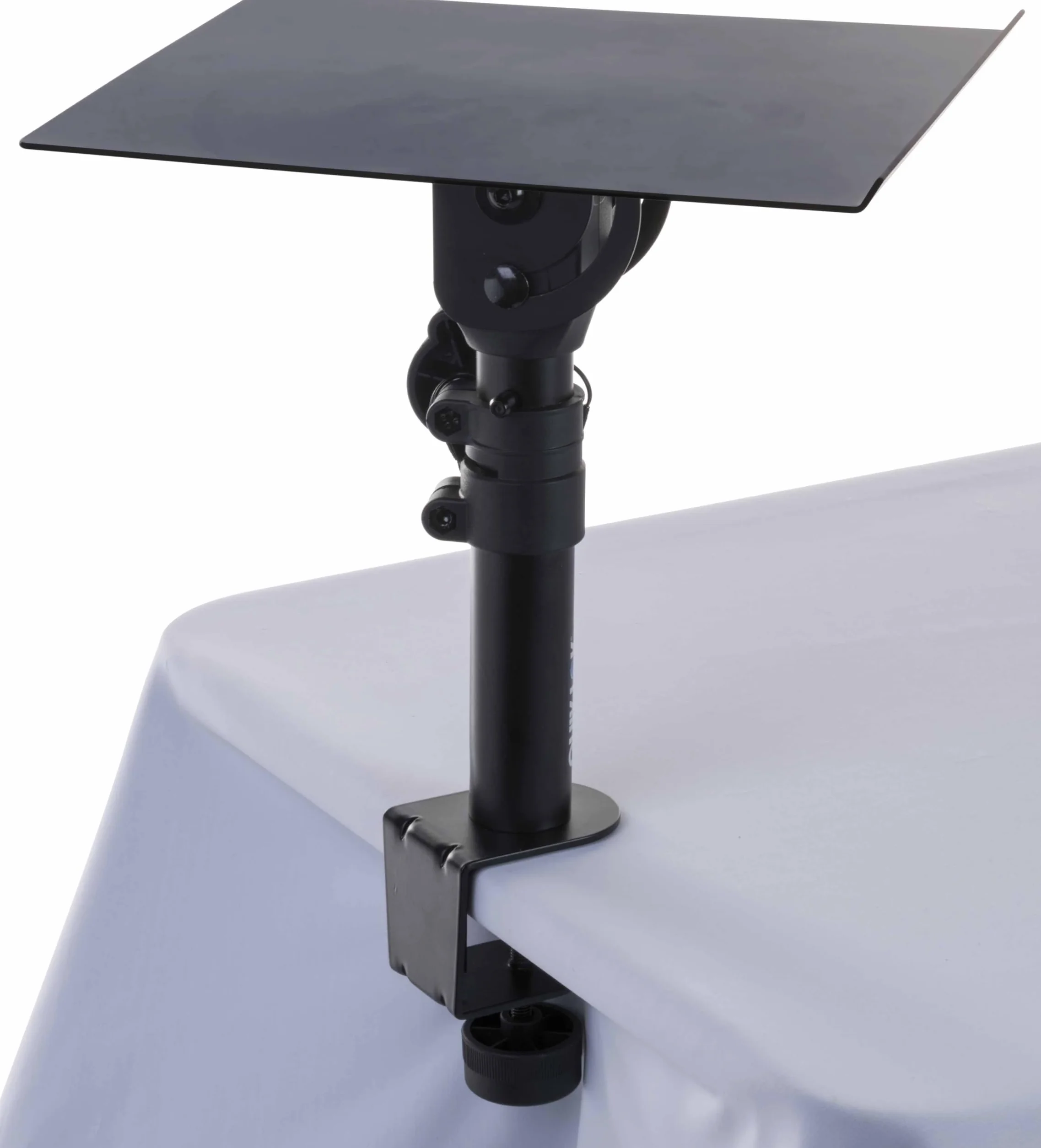 QUIK LOK - MSC/001 WIELOFUNKCYJNY STAWKA Z CLAMP, wielofunkcyjny stojak na stół, z zaciskiem mocującym, płyta górna 25 cm x 29 cm, z gumowymi paskami, kolor czarny