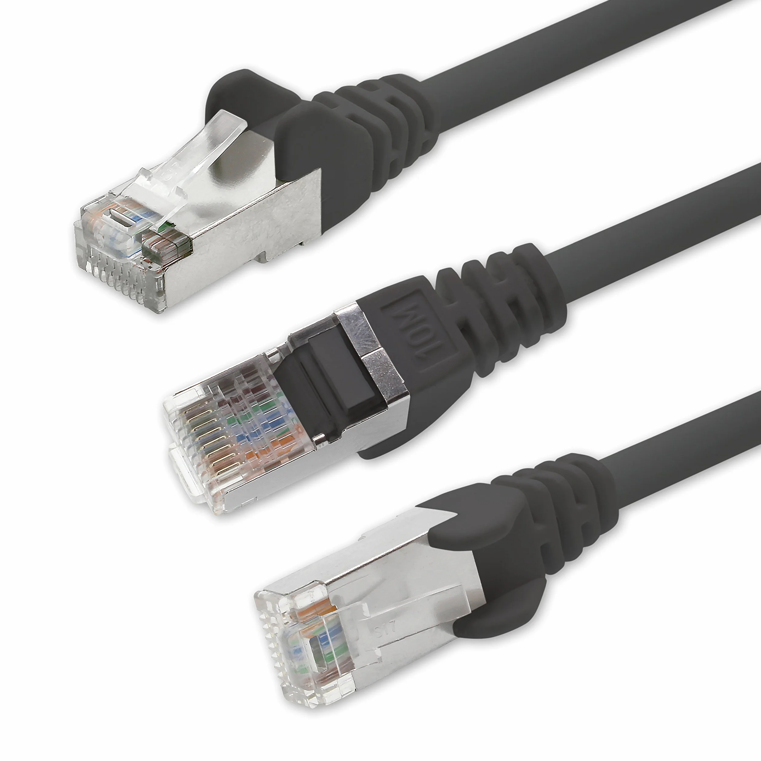 1aTTack CAT5 SFTP kabel sieciowy Ethernet LAN z 2 x RJ45 5 m - czarny