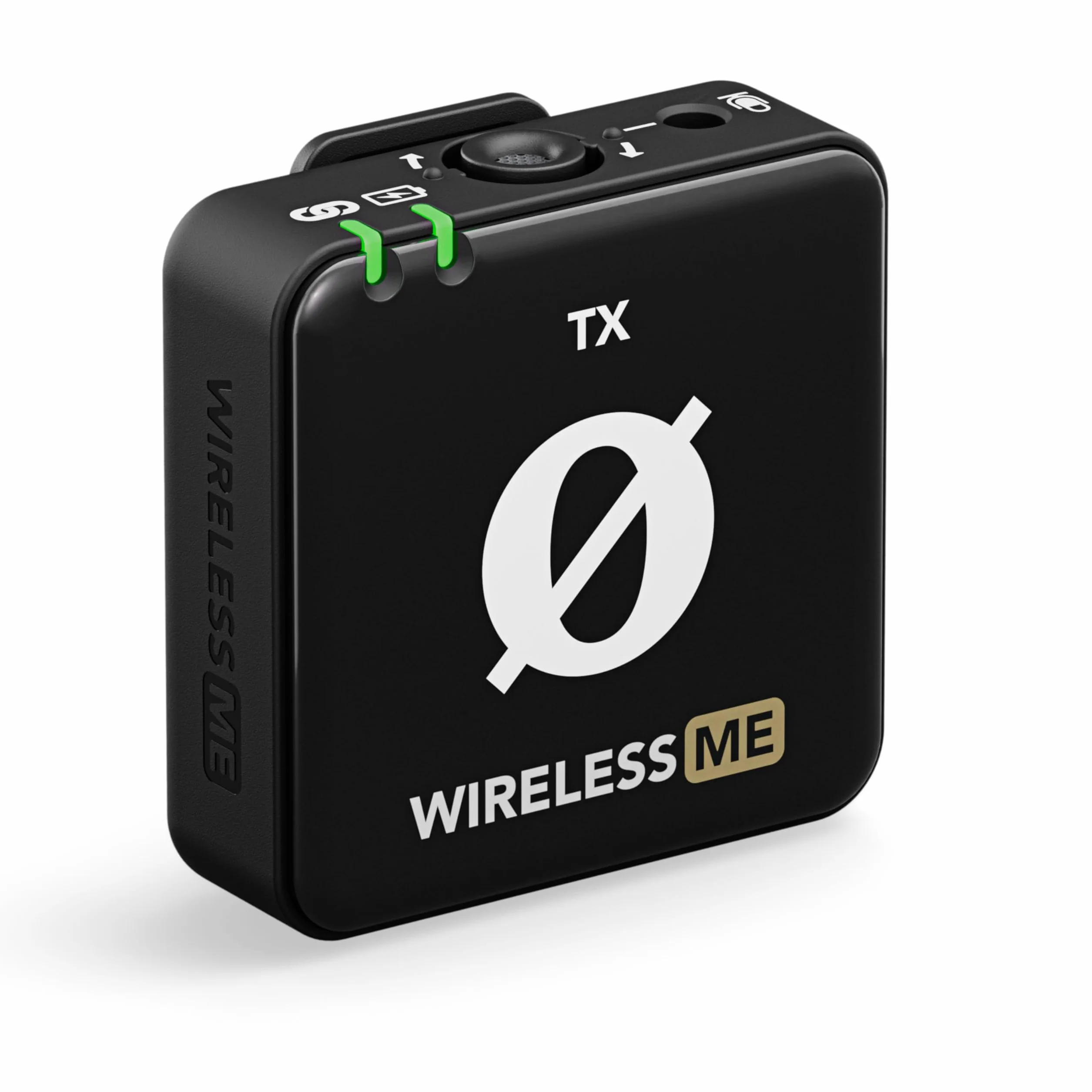 RØDE Wireless ME Dual Set - Ultrakompaktowy bezprzewodowy system mikrofonów z GainAssist, zasięgiem 100 m do filmów, wywiadów i treści (Czarny)