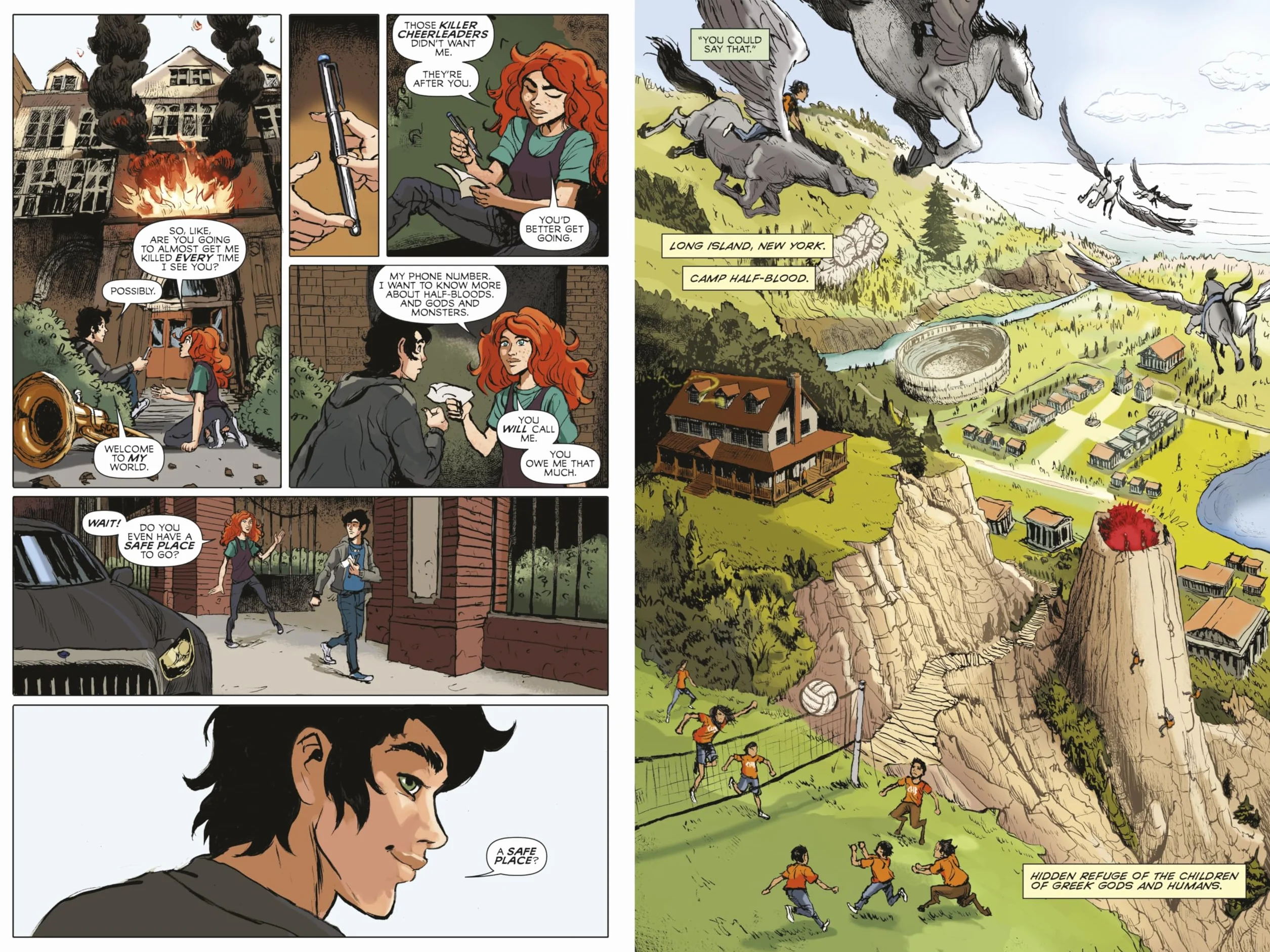 The Battle of the Labyrinth: The Graphic Novel: Percy Jackson Book 4