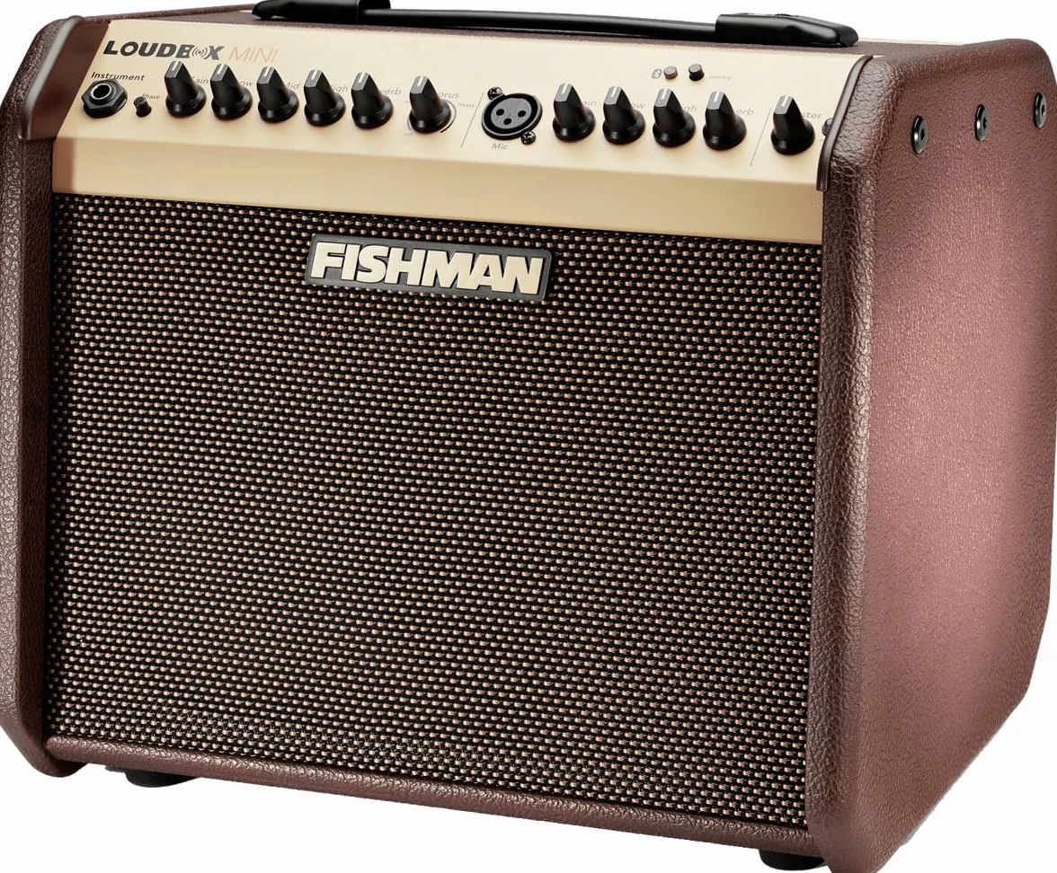 Fishman - Głośnik Mini Bluetooth, brązowy i złoty