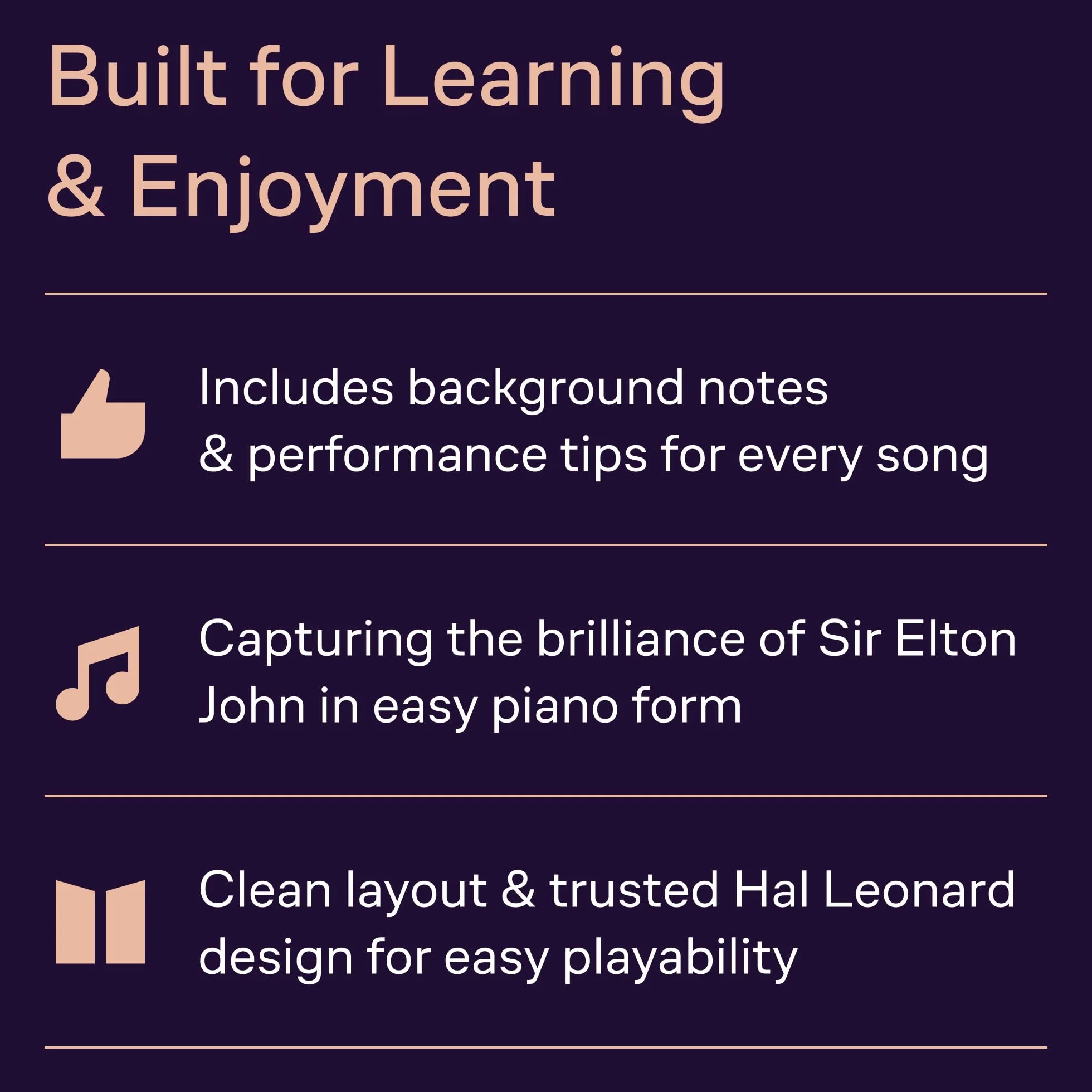 40 Elton John Songs: Really Easy Piano Series