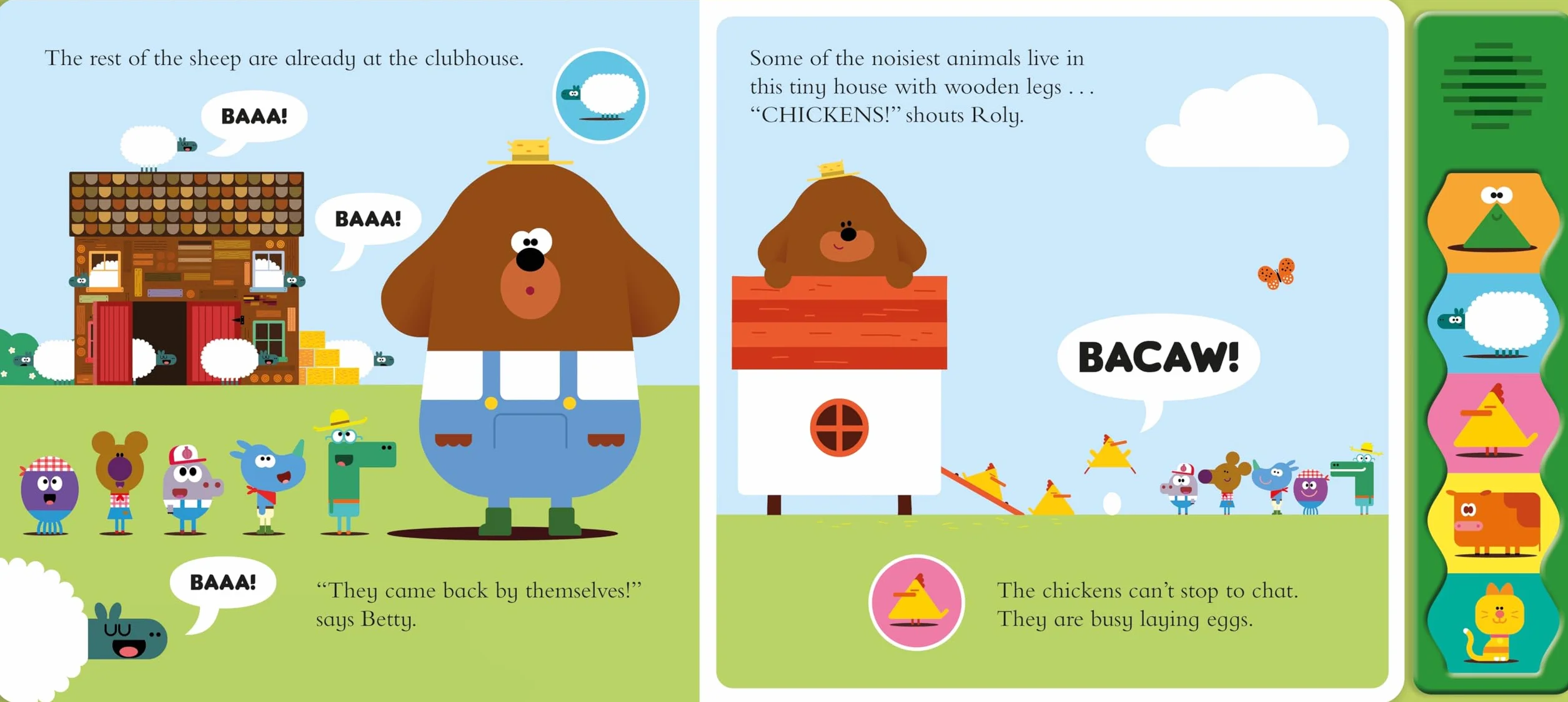 Hey Duggee: Duggee’s Noisy Farm Sound Book