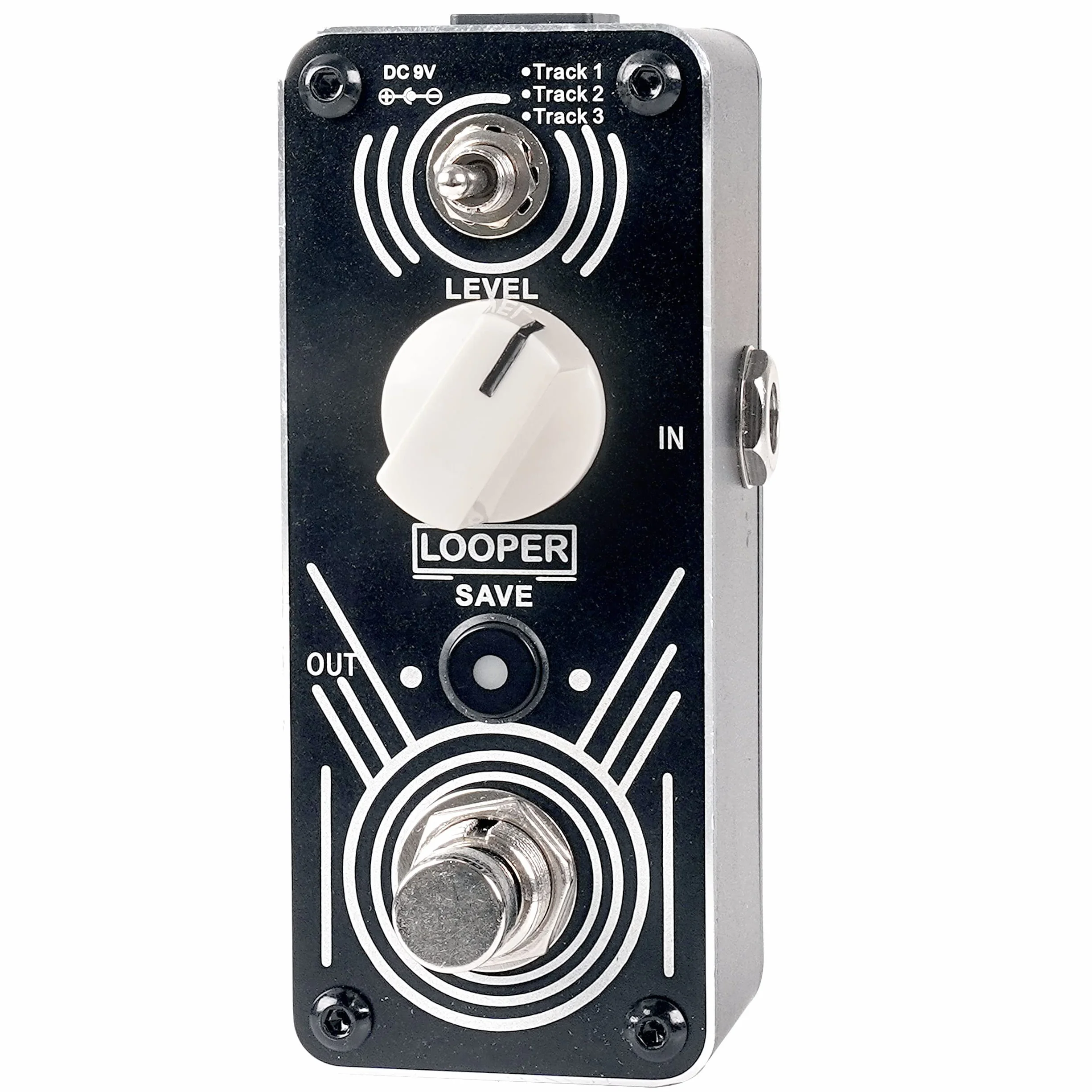 Sondery Potrójny pedał Looper 3-ścieżkowy z USB, 30-minutowy czas zapętlania, nieograniczona pętla