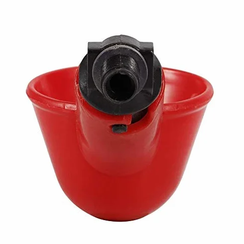 5 SZTUK Kurczaka Ptak Automatyczne Poidła Miseczki Na Kubki Wody(Fixed screw bowl, 12)