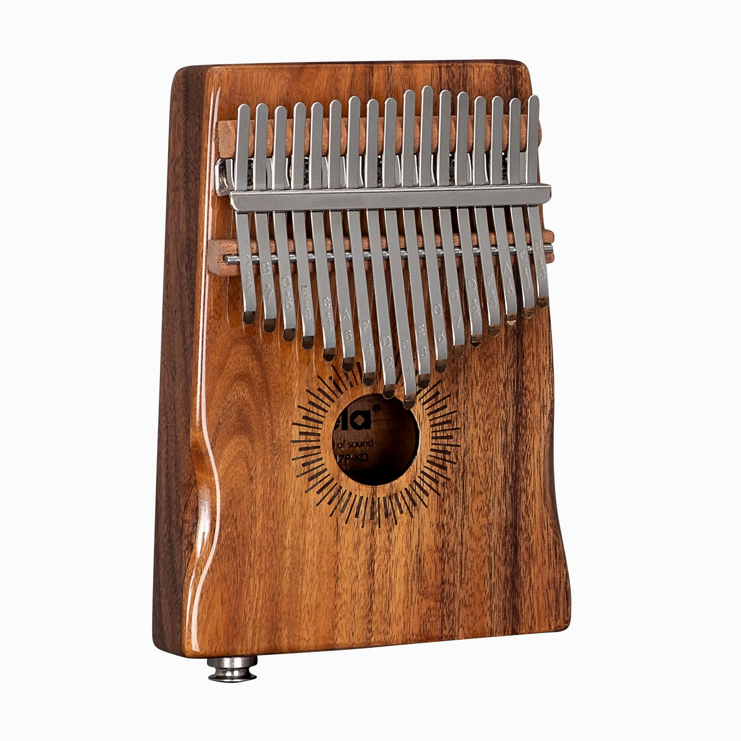 Sela Kalimba 17 Koa Hollow with Pickup
