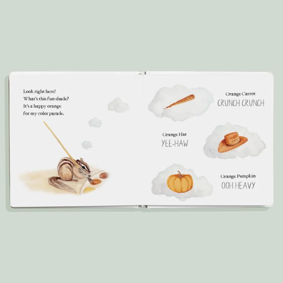 Wishy Washy: A Board Book of First Words and Colors for Growing Minds: 3