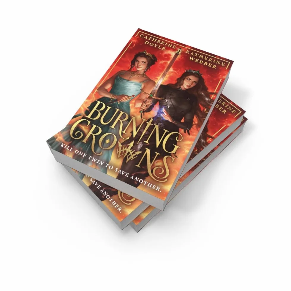 Burning Crowns: The third book in this best-selling royal YA fantasy romance series, new for 2024. TikTok made me buy it!