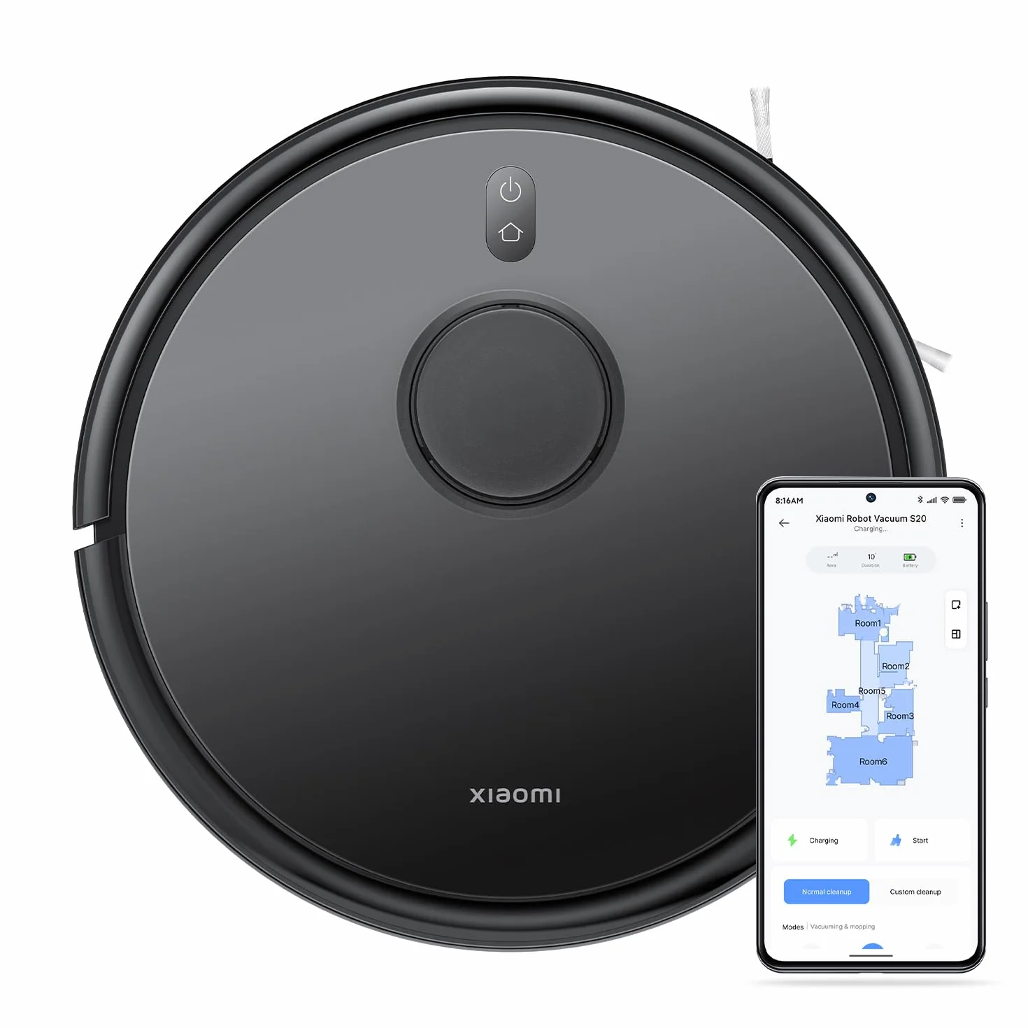 Xiaomi Robot Vacuum S20 (czarny) EU