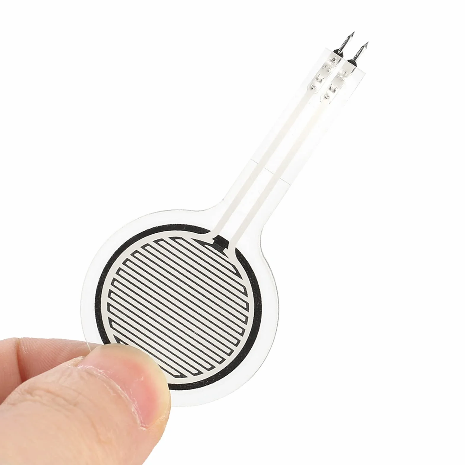 Rezystor oporu cienkowarstwowego MD30-60 0~30 kg średnica 30 mm Force Sensing Resistor