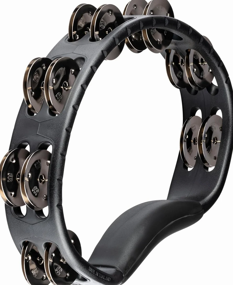 Meinl Hand Tambourine HTMT1BK, Steel Jingles - Tamburyn