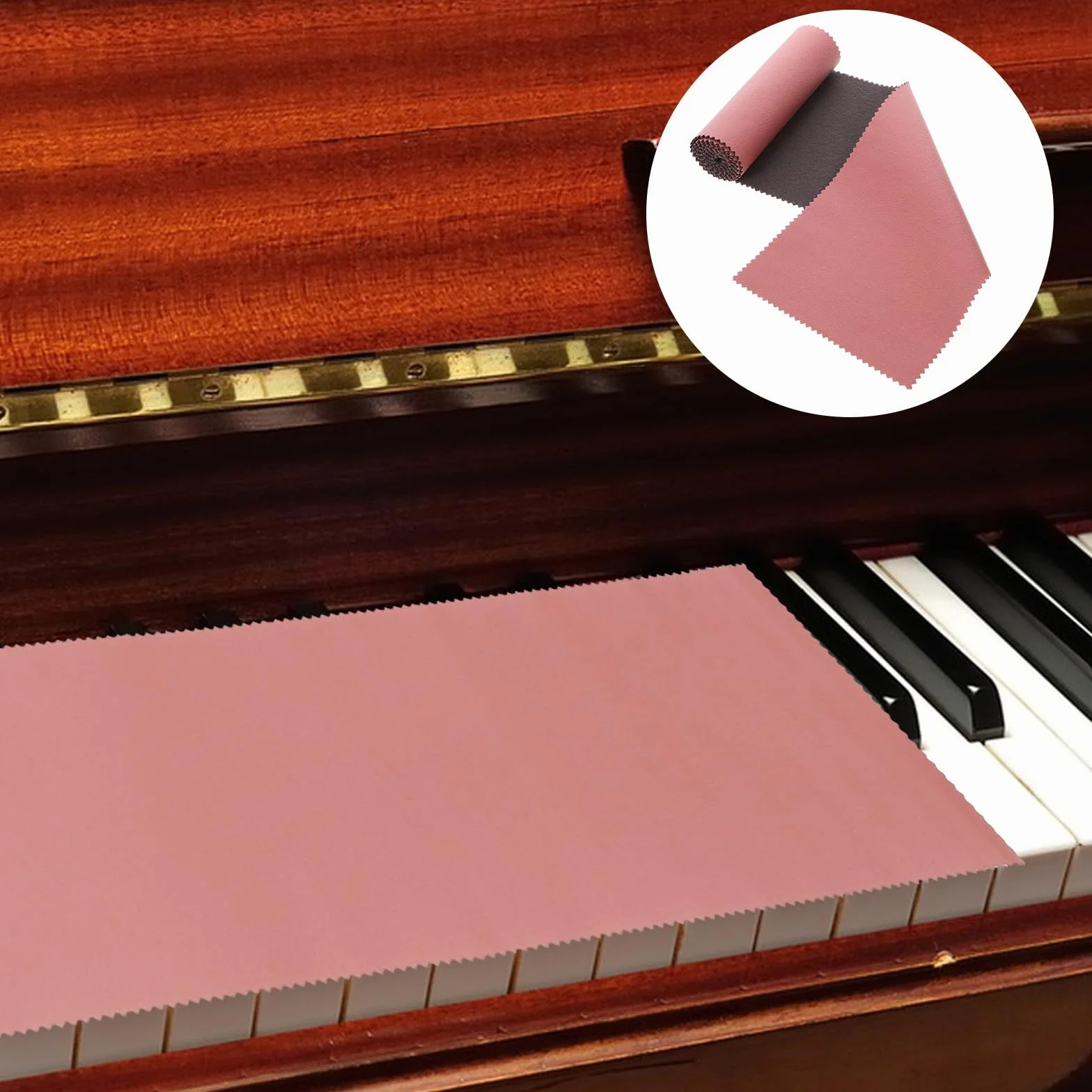 BESTonZON Ochrona przed kurzem fortepianu E Piano ochrona klawiatury, osłona klawiatury, osłona klawiatury do pianina elektrycznego, klawiatura, pianina, osłona klawiatury
