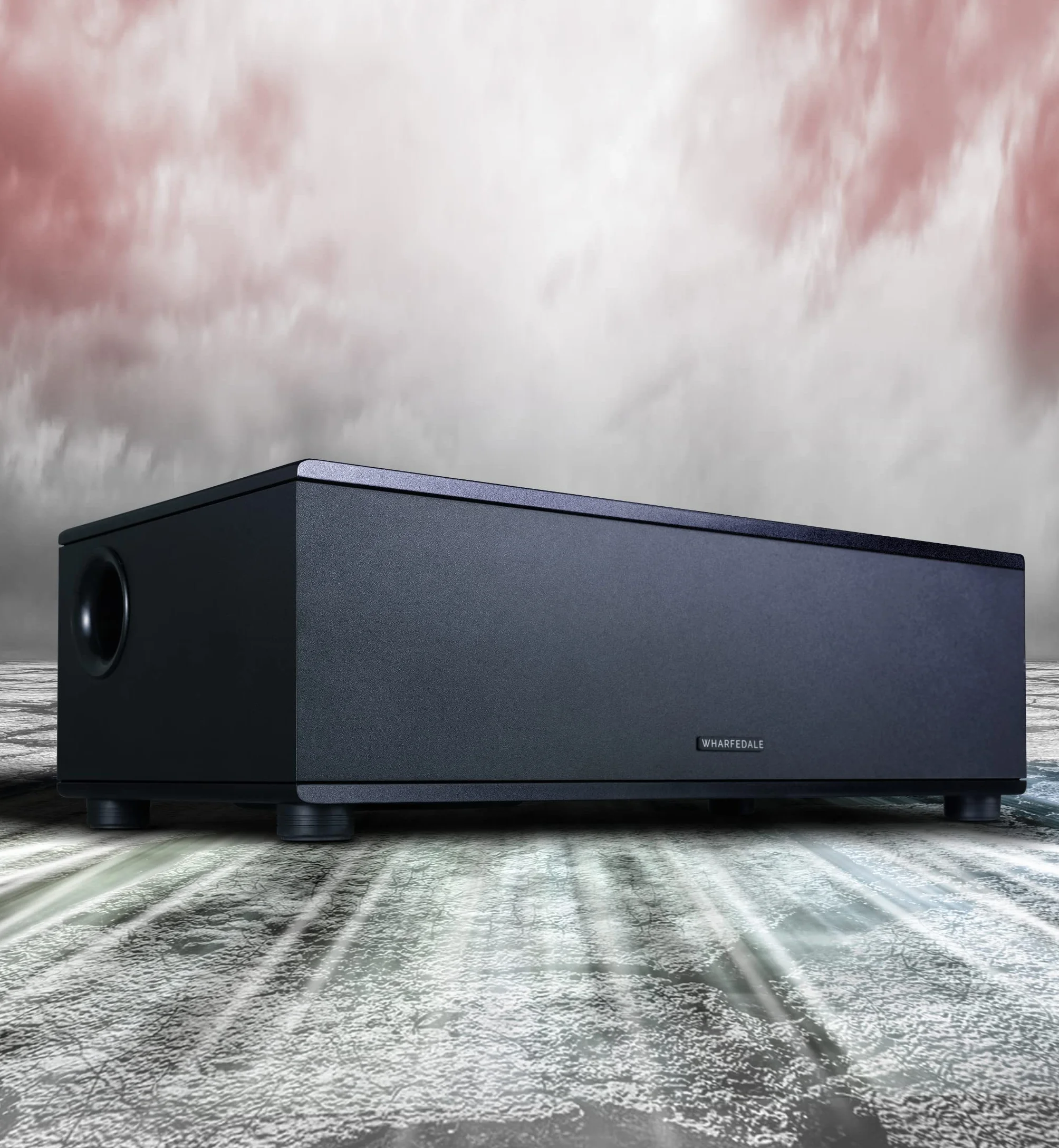 Wharfedale Subwoofer Attivo Black Bass Reflex 20 Cm 200W