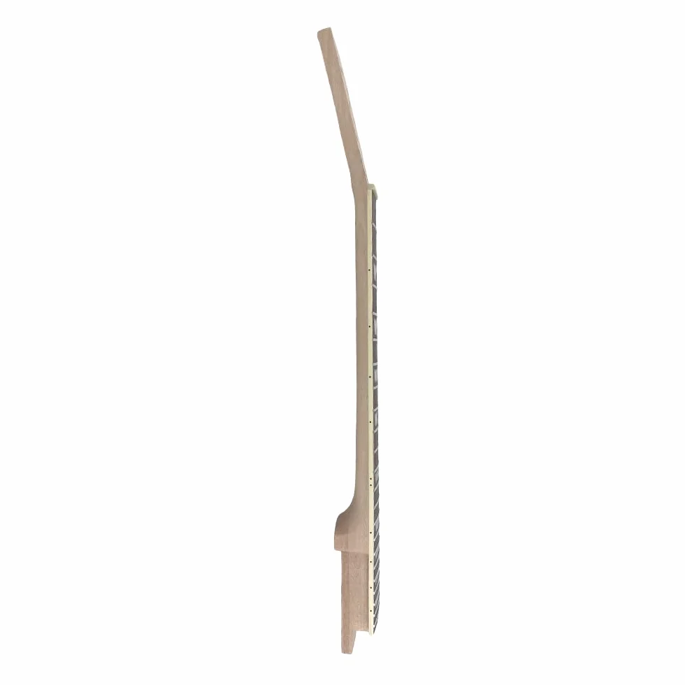 Yinfente Rękojeść do gitary 22 progi 62,9 cm z drewna mahoniowego i palisandrowego