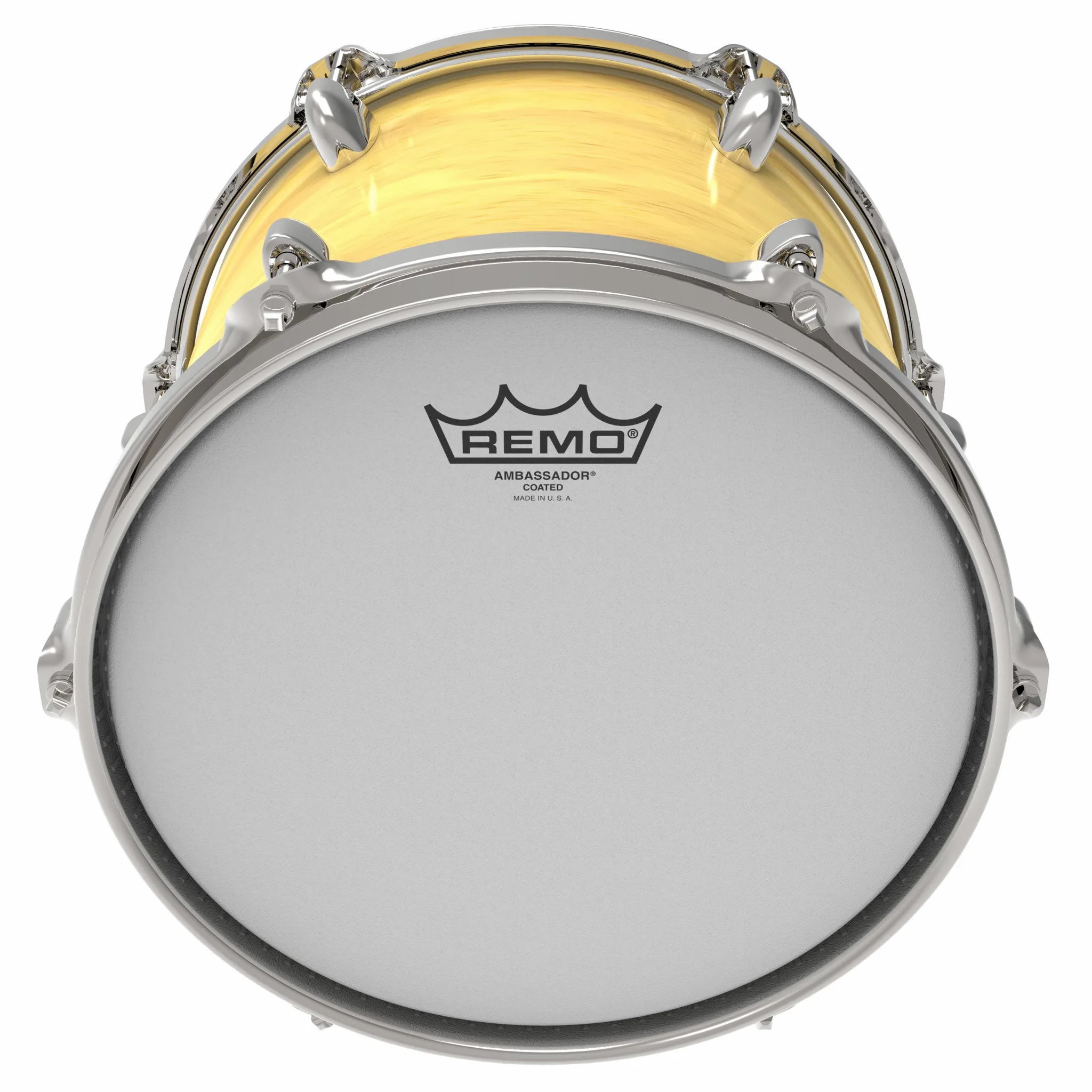 Remo naciąg perkusyjny Ambassador biały powlekany 14" BA-0114-00