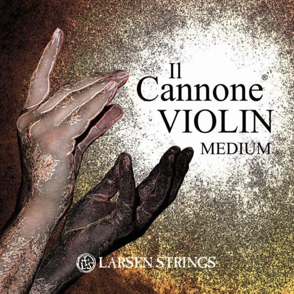 LARSEN STRINGS skrzypce struny Il Cannone - 4/4 skrzypce - Medium - komplet 4 strun, napięcie 22,6 kg/49.20 lbs