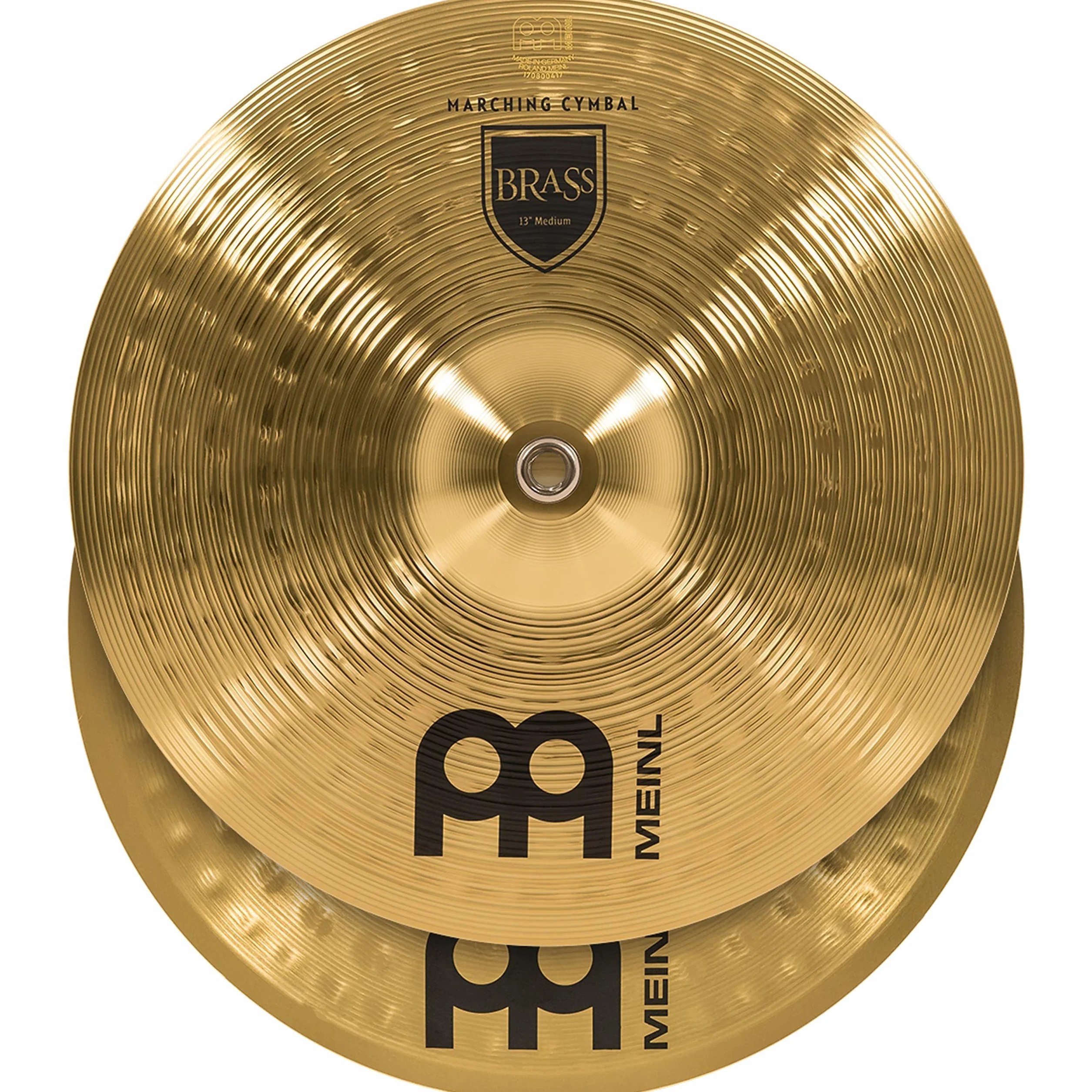 Meinl 33 cm mosiężne średnie pary talerzy marszowych