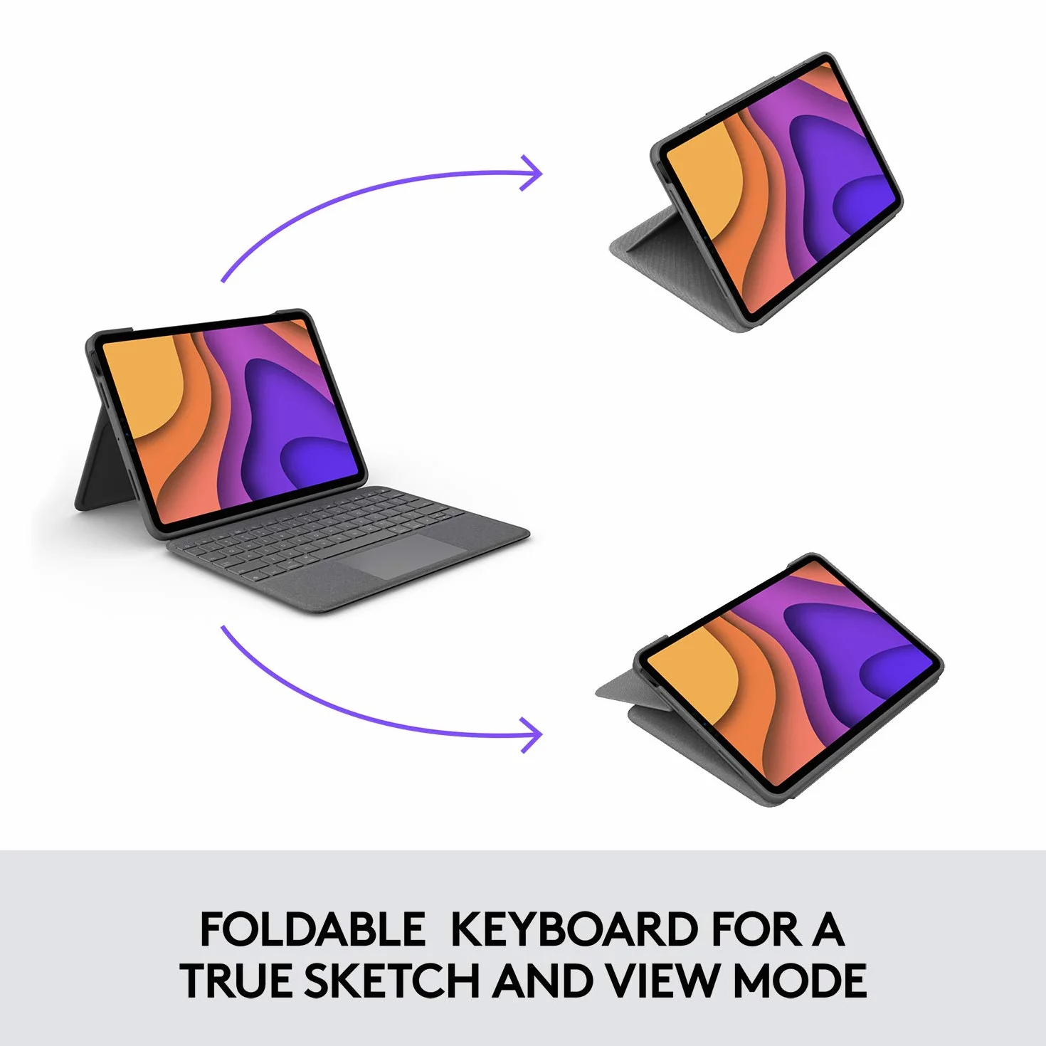 Logitech Folio Touch iPad Klawiatura Case 11-inch - UK QWERTY