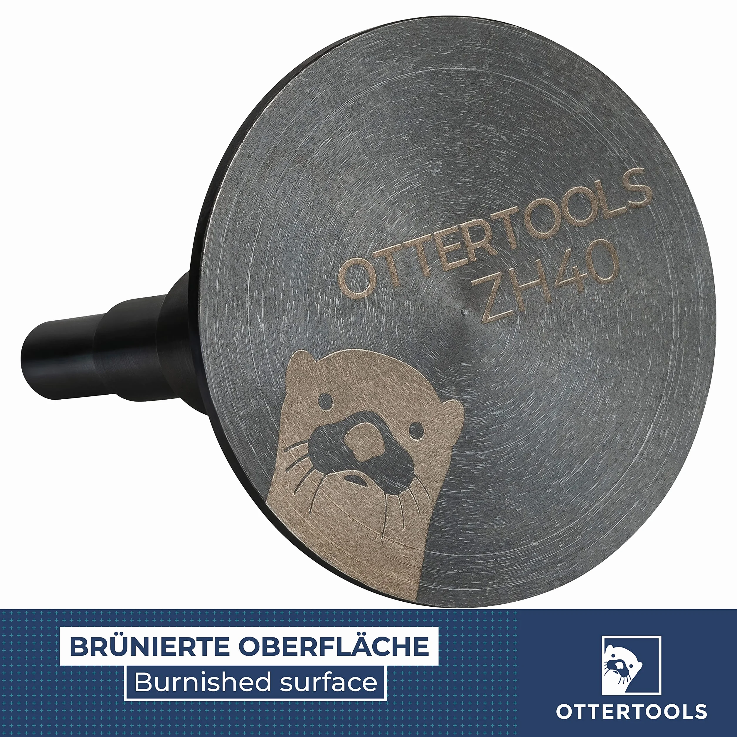 Stalowy trzpień centrujący/pomoc centrująca do pierścieni kopiujących na frezarkach 40 mm - ZH40