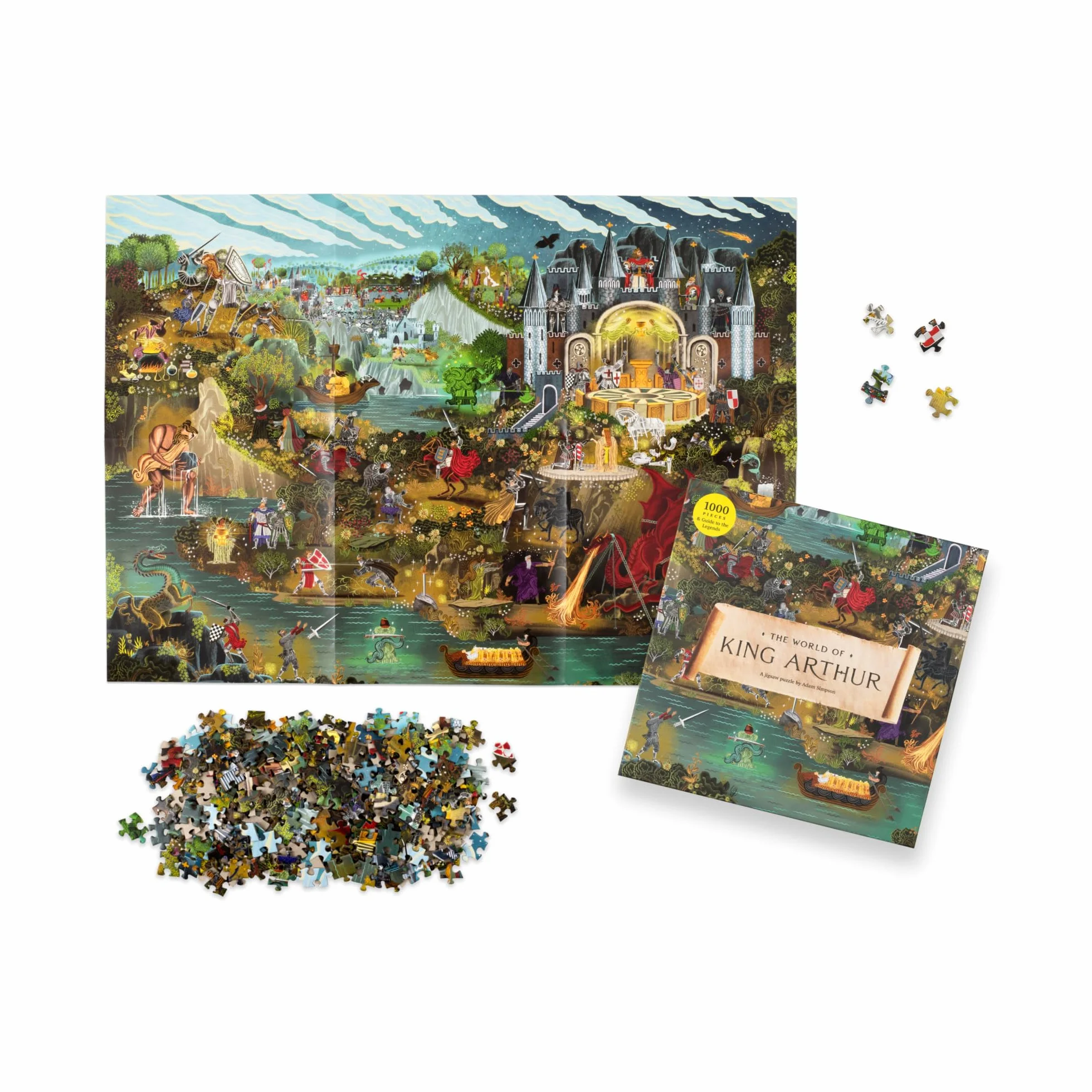 The World of King Arthur A 1000 Piece Jigsaw Puzzle /anglais