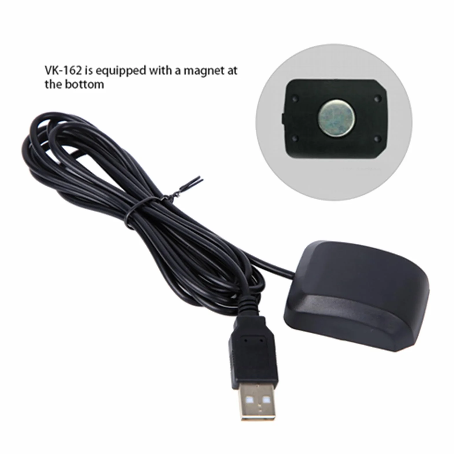 VK-162 Odbiornik Gps na Usb Moduł Anteny Gps 10HZ Moduł Nawigacyjny DC3.3V-5V do Laptopa PC Nawigacja Samochodowa Morska