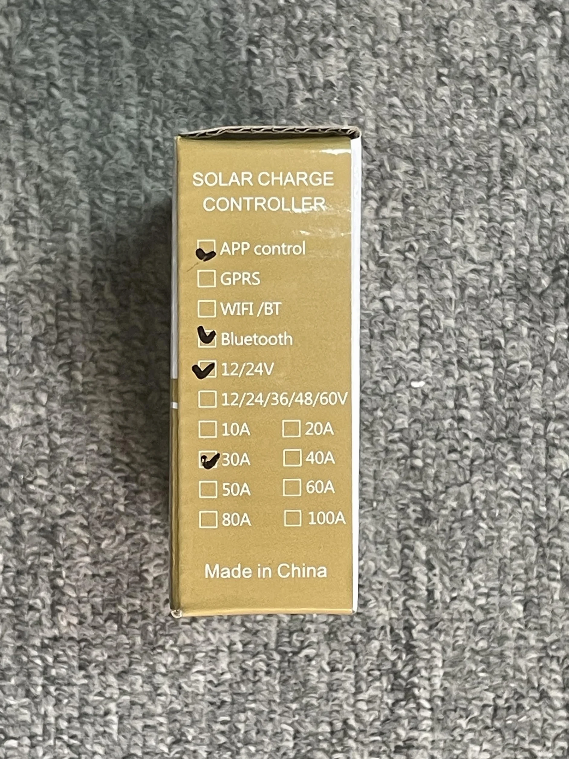 Solarny regulator ładowania MPPT 30 A, ładowarka solarna 12 V/24 V, autofokus, MPPT Tracking Charge z wyświetlaczem Bluetooth LCD, podwójny USB, regulator ładowania, kilka trybów sterowania