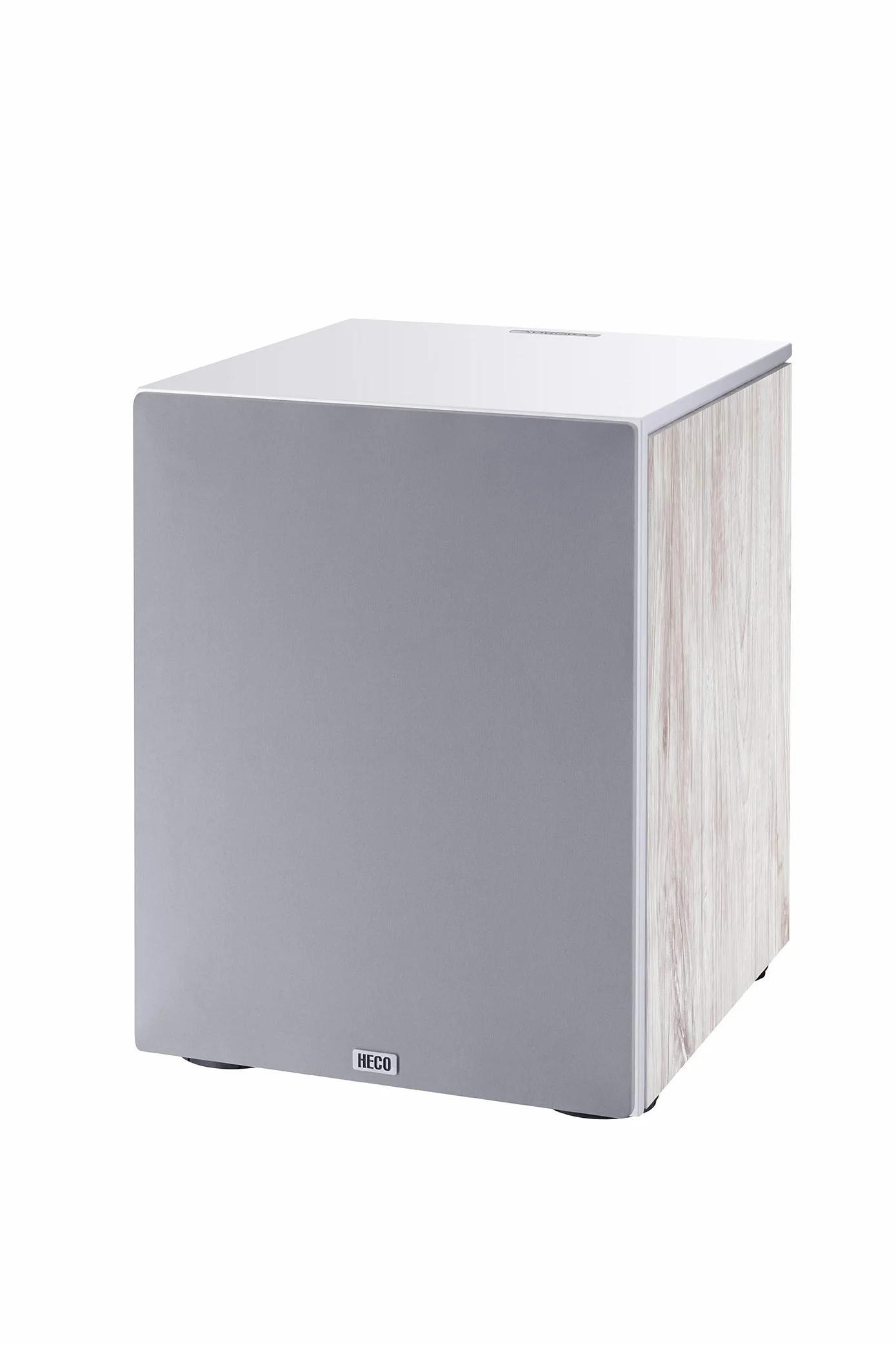 Heco Aurora Sub 30A, aktywny subwoofer basowy, kolor: biały