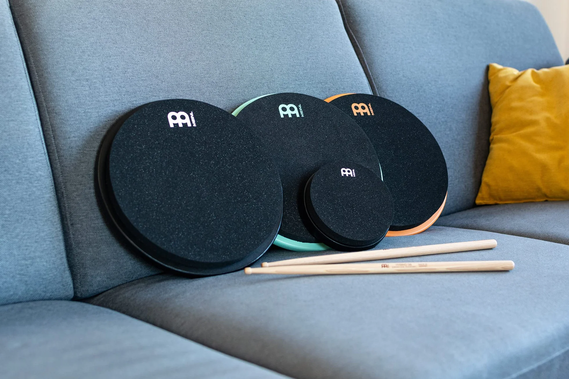 Meinl 12" Marshmallow Pad Black Base