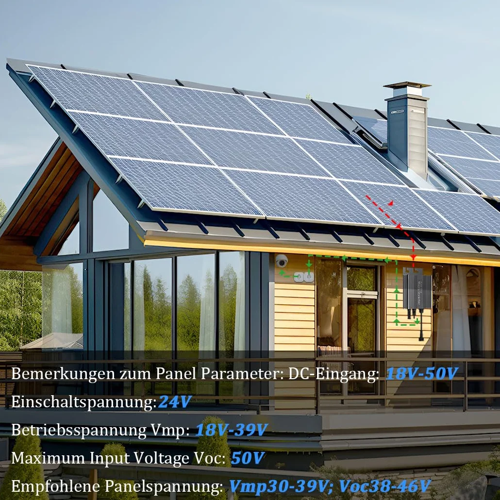 Y&H 350 W Solar Grid Tie falownik DC 26-46 V do AC 230 V Auto Pure Sine Micro Inverter (CE/LVD)