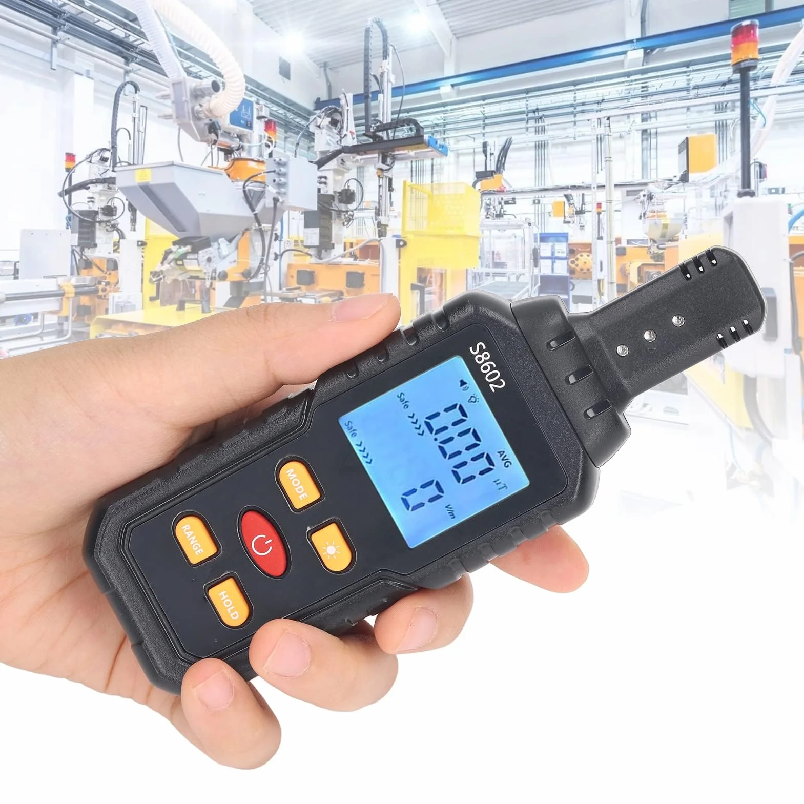 Tester Promieniowania Elektromagnetycznego ABS EMF Detektor Elektrycznego Pola Magnetycznego do urządzeń Elektrycznych i Przewodów Elektrycznych