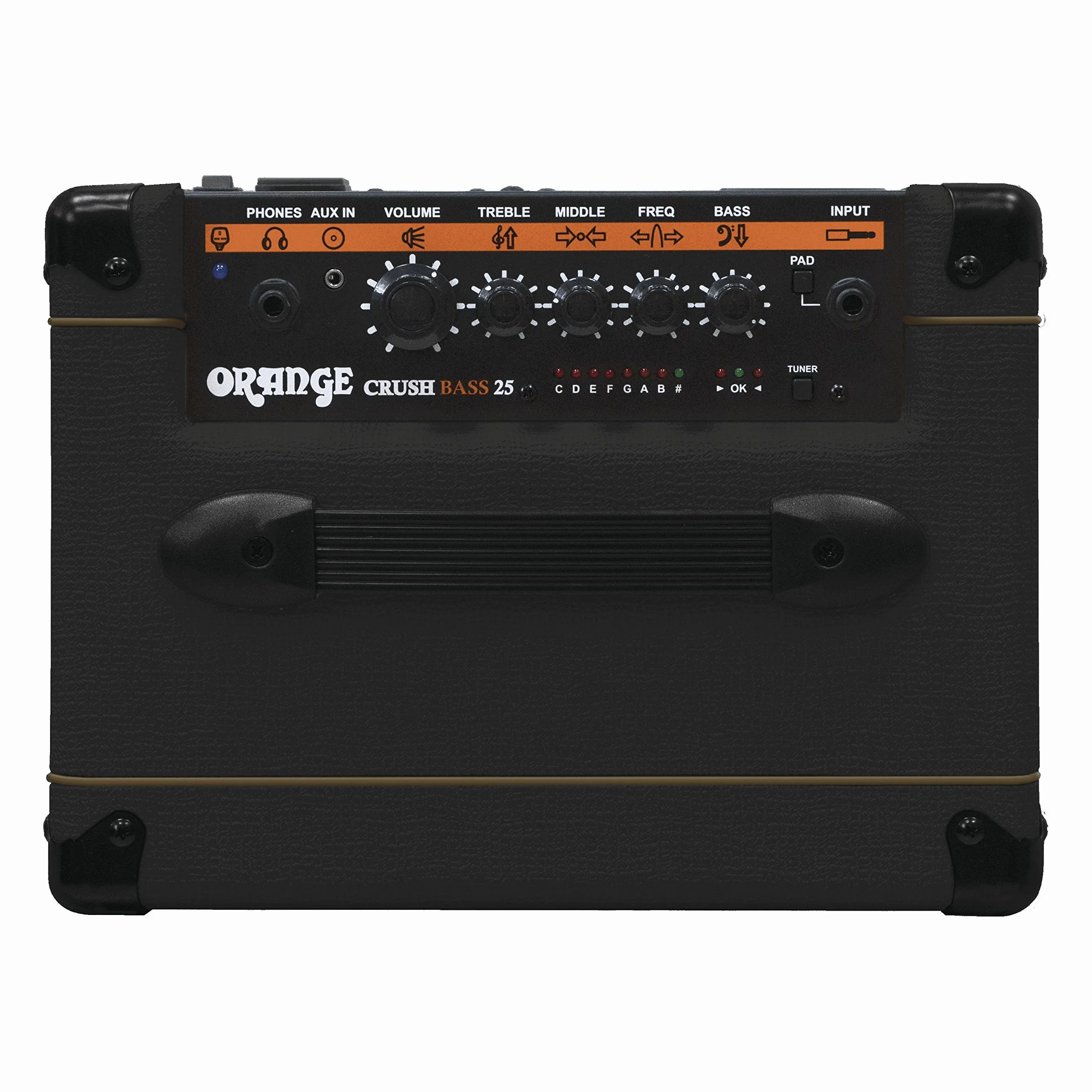 Orange Crush Bass 25 Black - Wzmacniacz basowy Combo