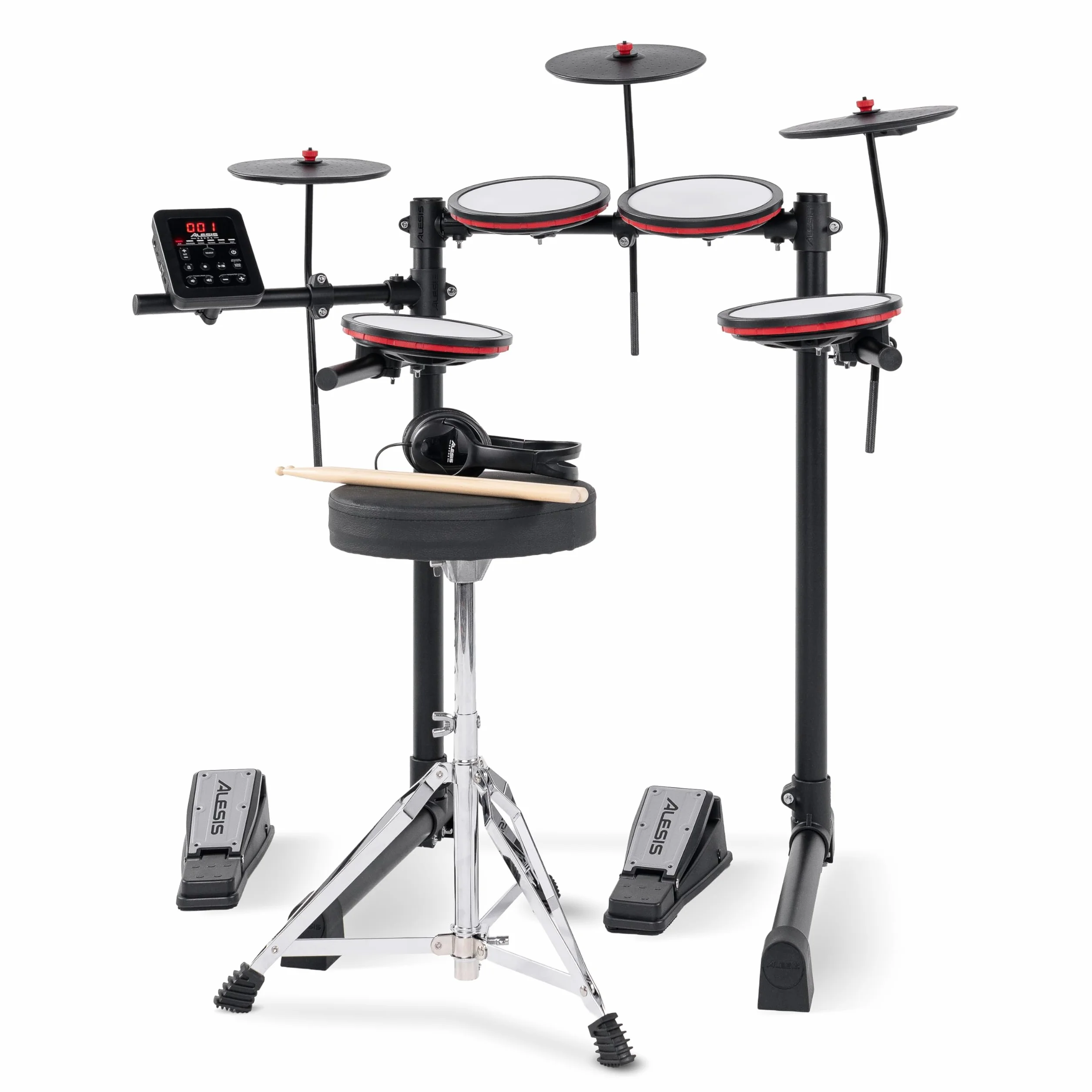 Alesis Turbo Max Składana perkusja elektroniczna 8" ciche pady siatkowe Bluetooth