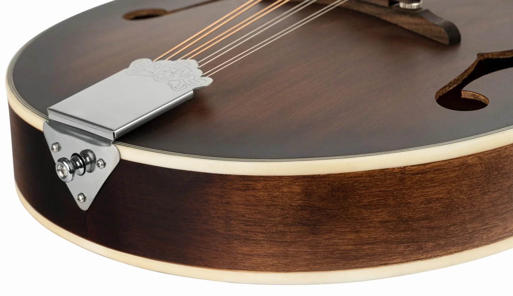 Ortega Guitars Bluegrass A-Style mandolina – Americana Series – świerk i klon z satynowym wykończeniem do whisky (RMA30-WB)
