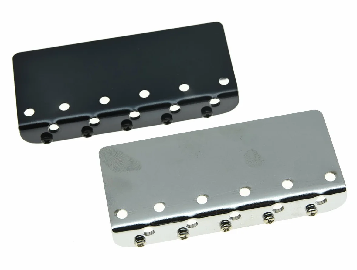 Chromowany 5-strunowy mostek do gitary basowej pasuje do Jazz J Bass lub Precision P Bass