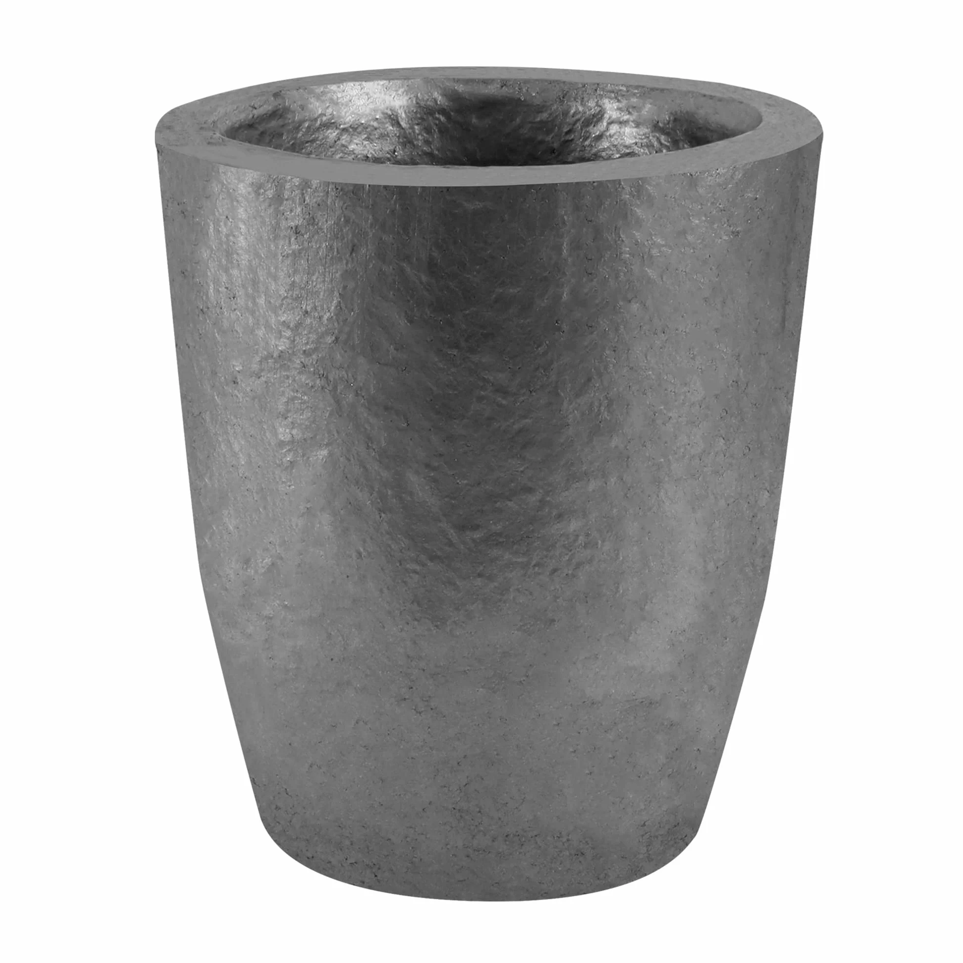 lormuzi Tygiel grafitowy z węglika krzemu (3,5 kg - 390 ml), topienie metali, wytrzymuje wysokie temperatury 1800°C (3272°F), topienie, odlewanie, rafinowanie aluminium, złota, srebra, miedzi (3 kg