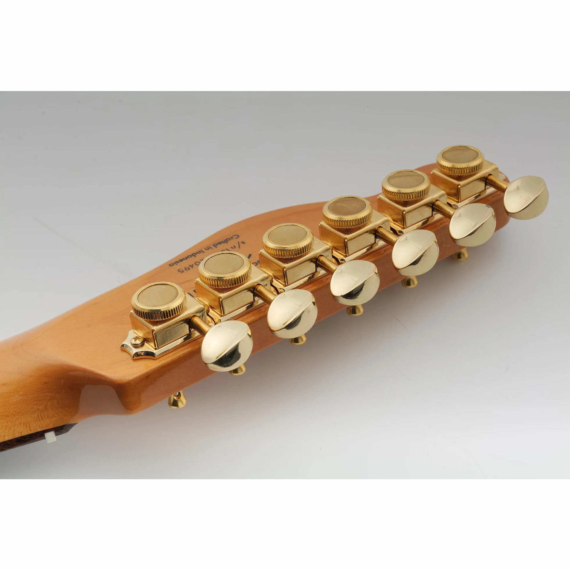 Musiclily Pro Vintage Tunery Blokujące Klucze do Gitary Elektrycznej Squier Classic Vibe Strat Tele, Złoty