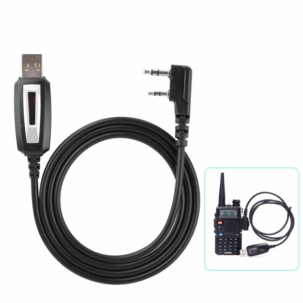 Dla GT-3 UV-82 BF-888s Kabel do Programowania Radia Walkie-talkie
