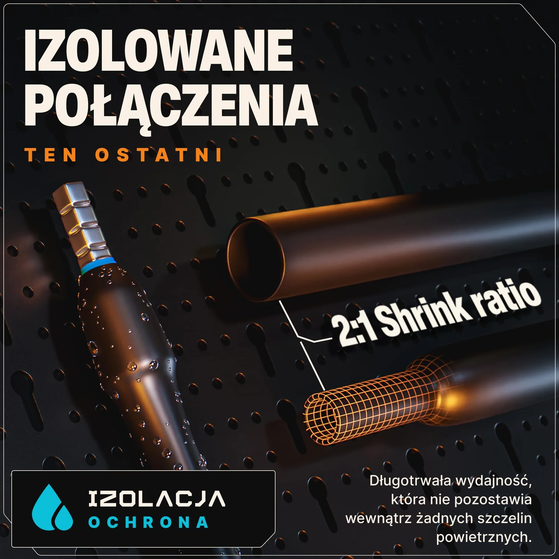 BAURIX® Zestaw rur termokurczliwych 850 sztuk - Kolorowy asortyment rur termokurczliwych- Stosunek skurczu 2:1 - Rury termokurczliwe - Rury izolacyjne do kabli - Zestaw rur termokurczliwych
