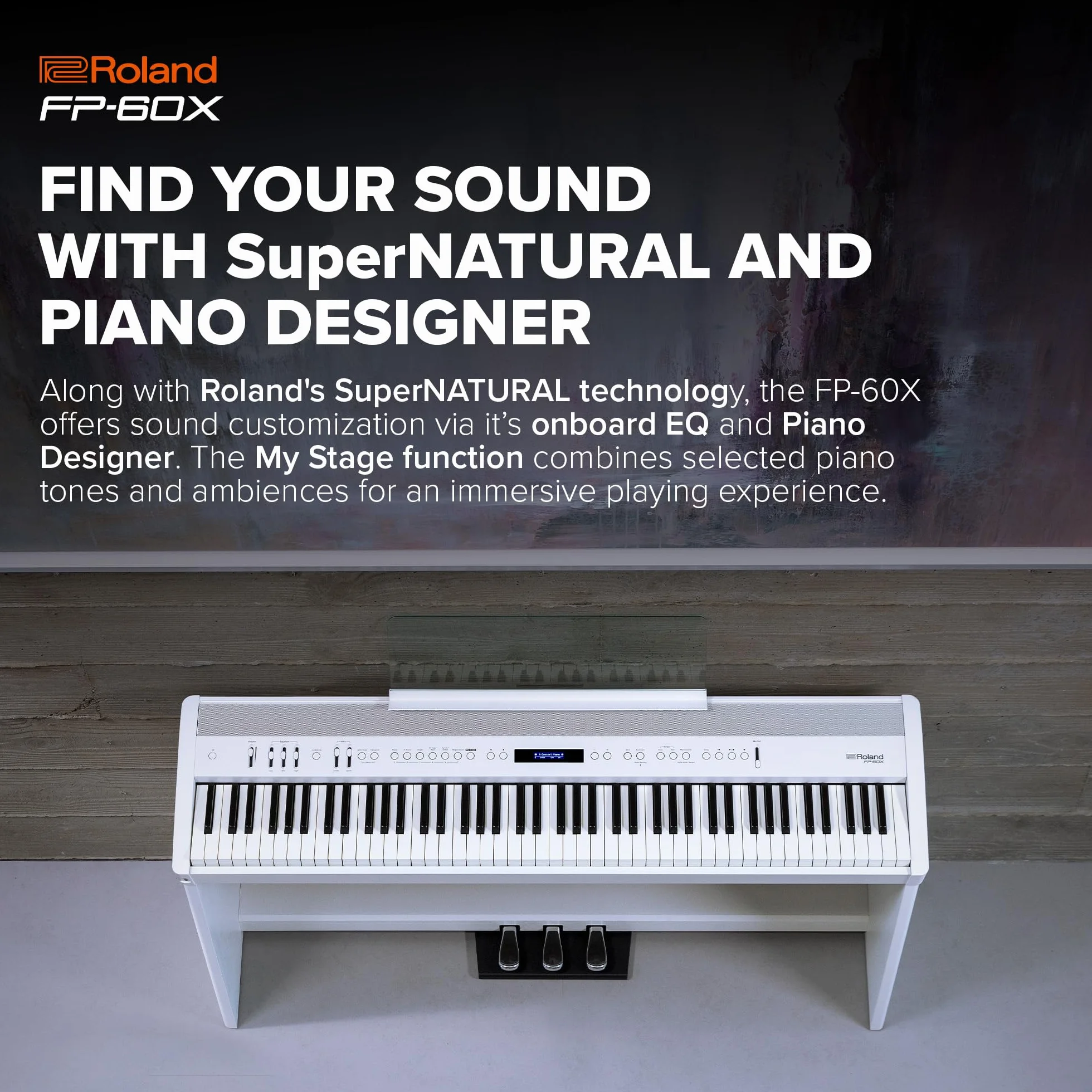 Roland FP-60X, Biały