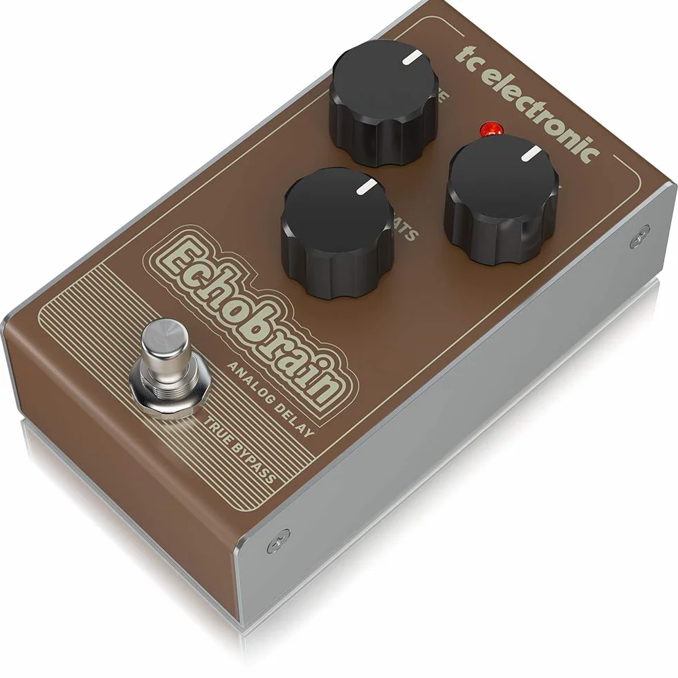 TC Electronic ECHOBRAIN ANALOG DELAY opóźnienia w stylu vintage z całkowicie analogowym obwodem widełkowym-brygady