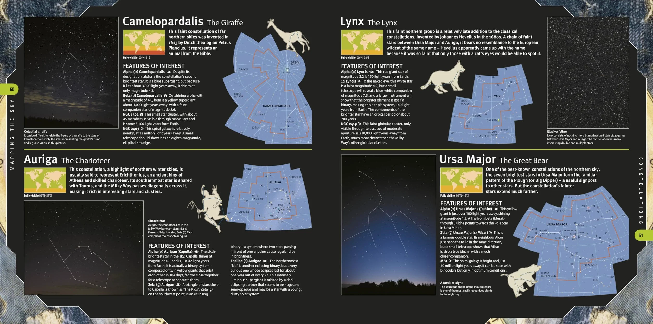 Planisphere and Starfinder: Includes Easy-to-Use Planisphere