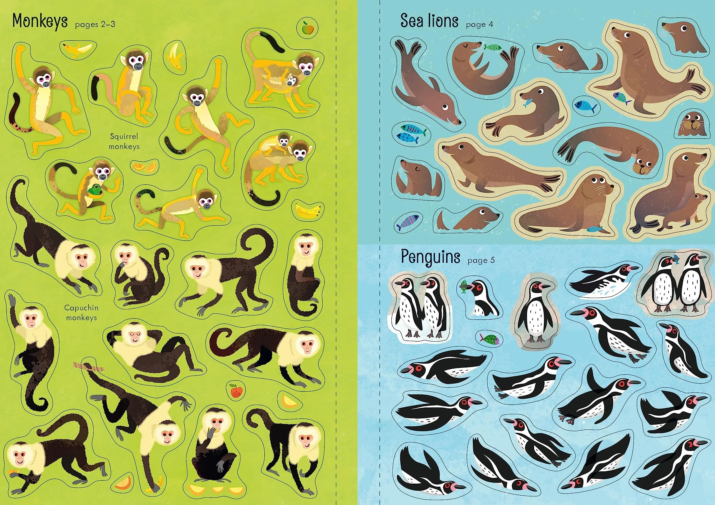 Little First Stickers Zoo