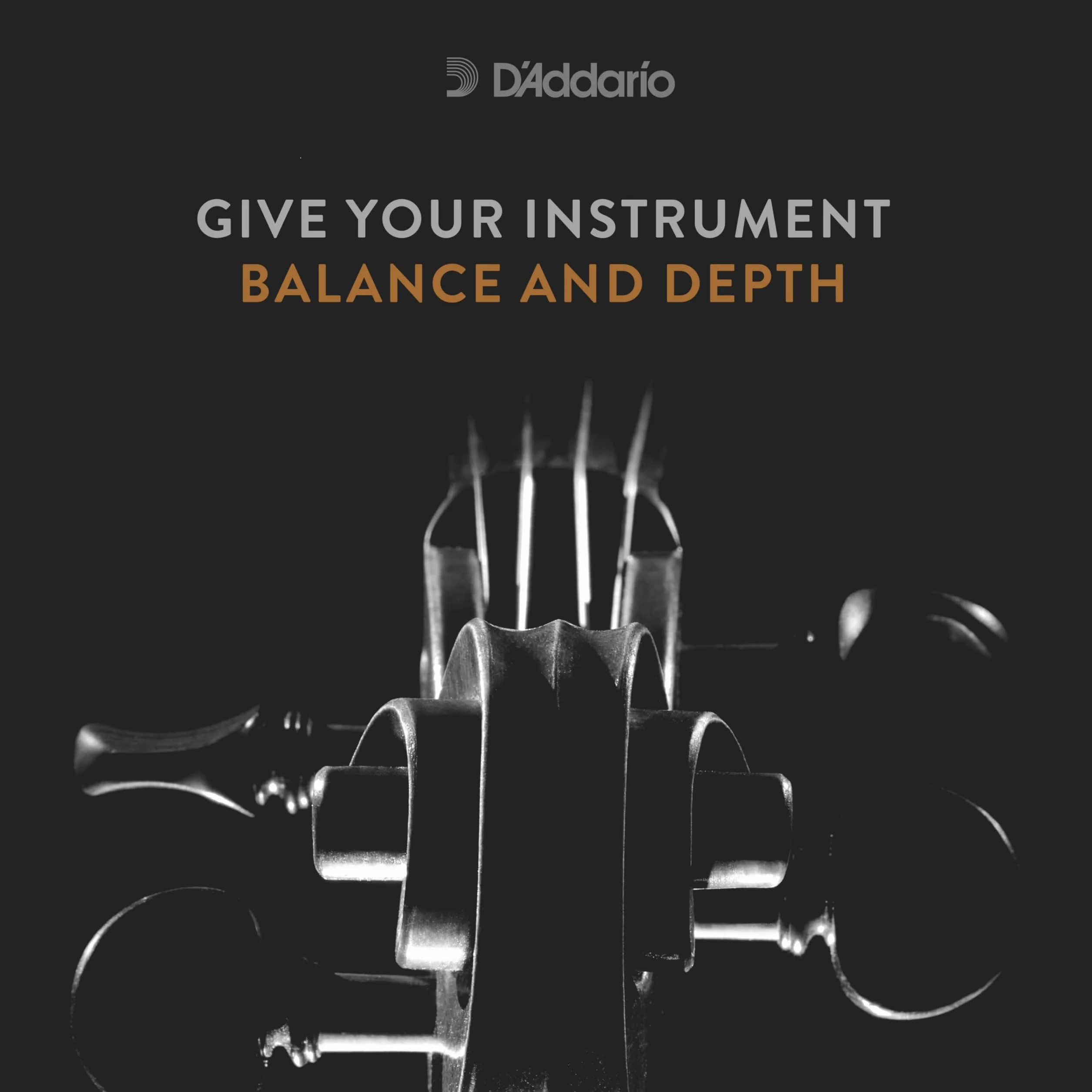 D'Addario Kaplan Amo Viola zestaw strun średnia waga średnie napięcie
