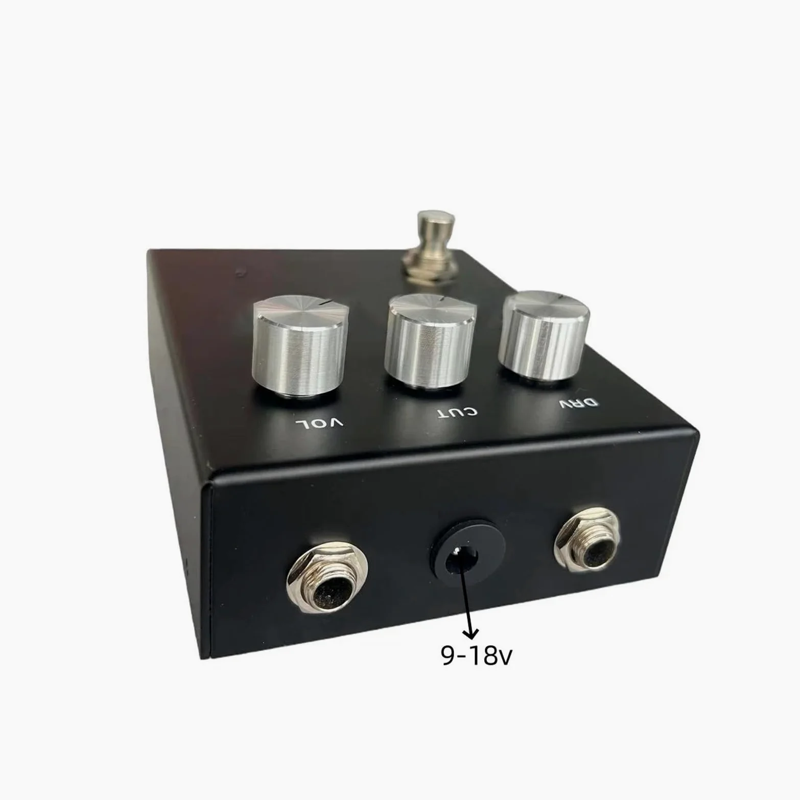 Standardowy Pedał Efektowy Do Gitary Profesjonalne Pedały Efektowe Do Gitary Pojedynczy Pedał Overdrive(Black)