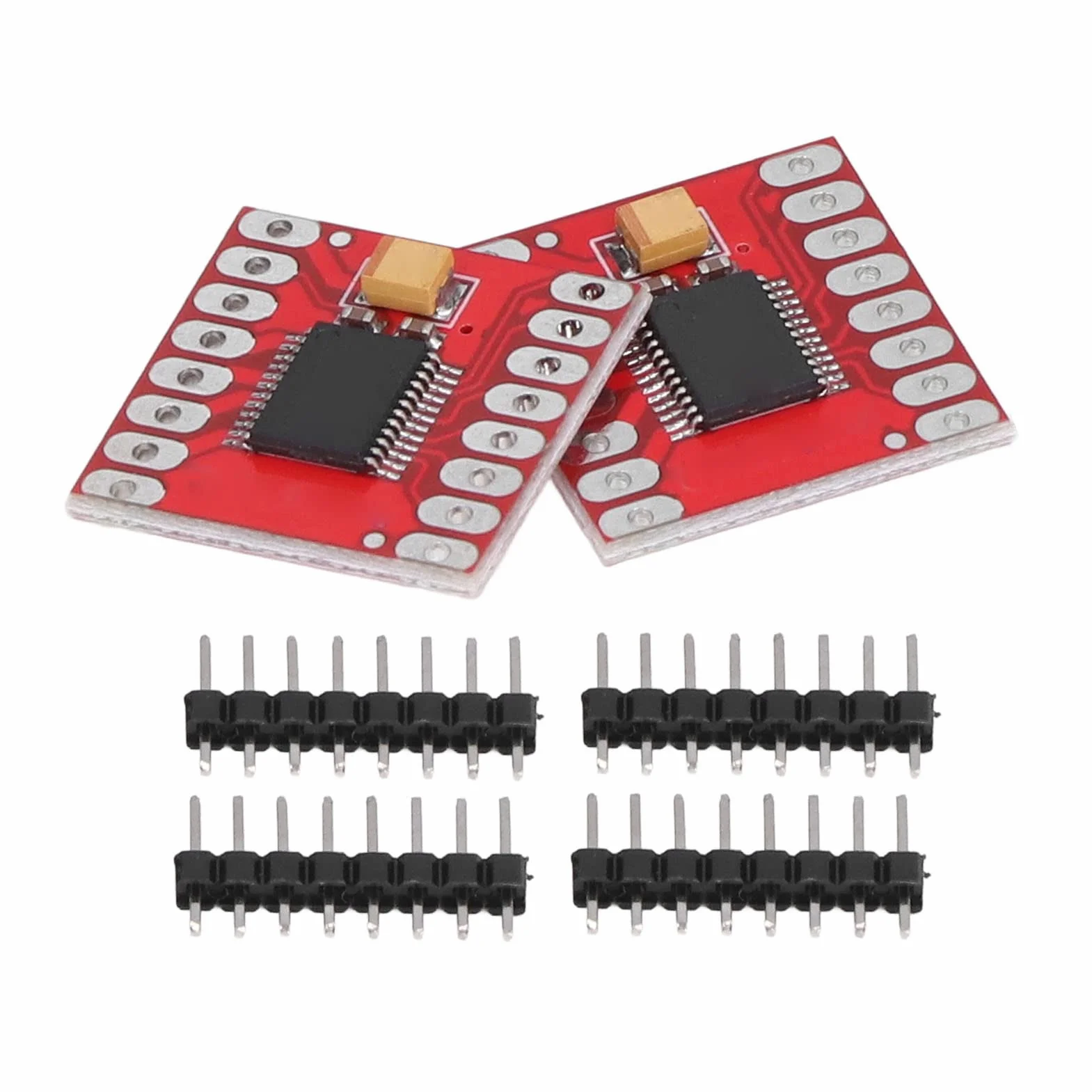 Podwójny Sterownik Silnika Krokowego i DC z H-Bridge – 2 Szt. Kontroler dla Robotyki i DIY – Zasilanie 2,5–13,5 V, Prąd do 1,2 A – Moduł Sterowania Silnikami Krokowymi i DC